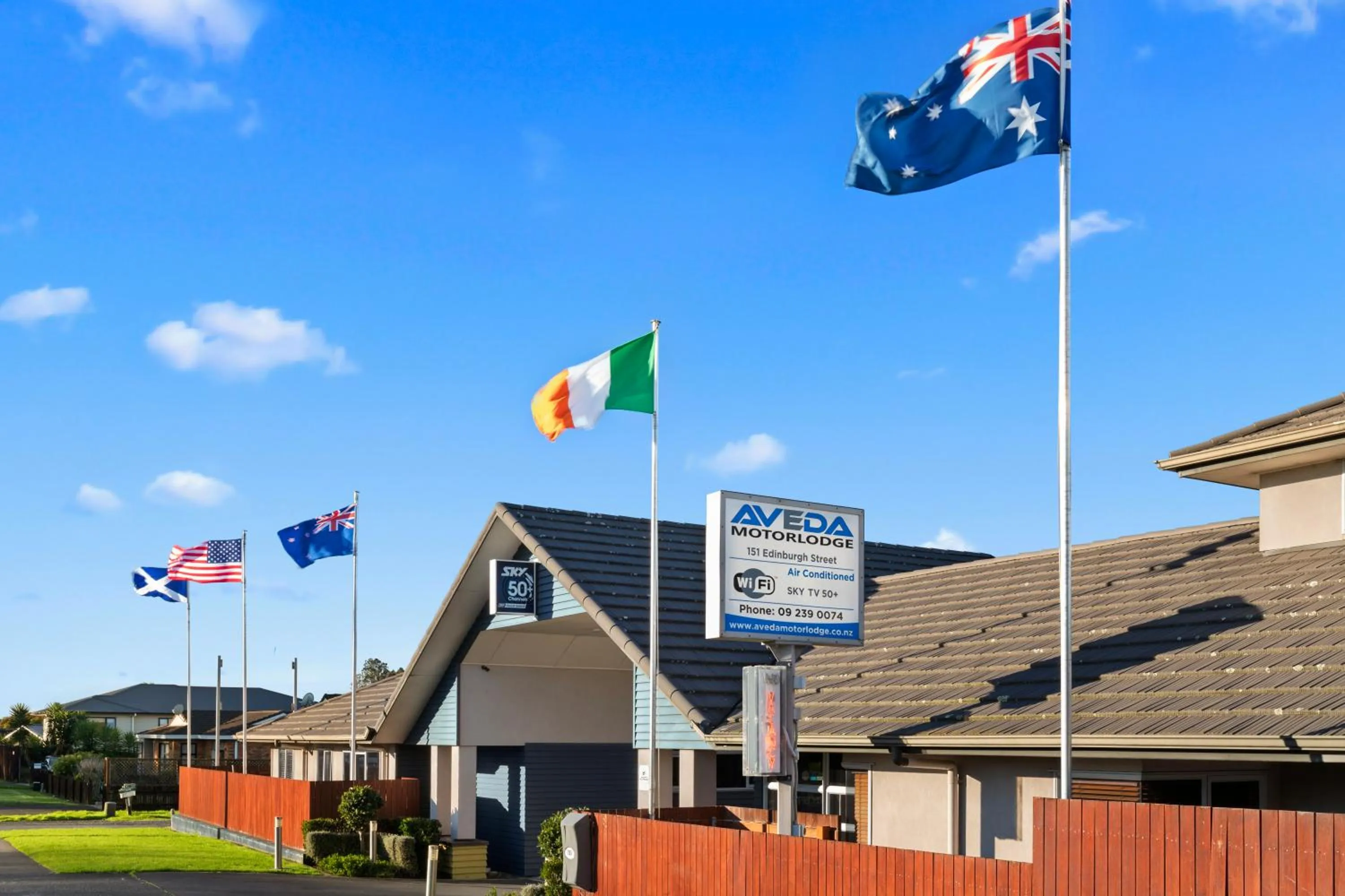 Property building in ASURE Aveda Motor Lodge