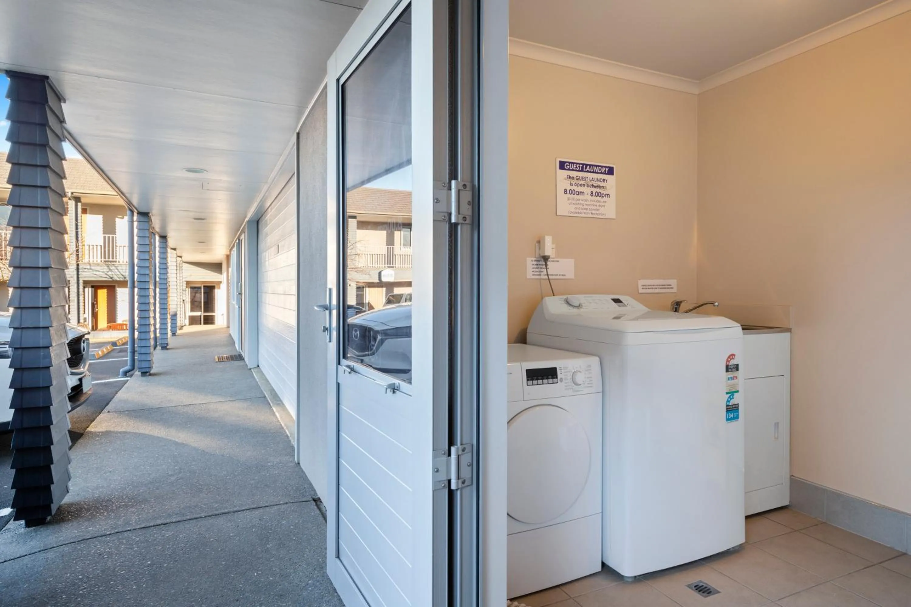washing machine in ASURE Aveda Motor Lodge