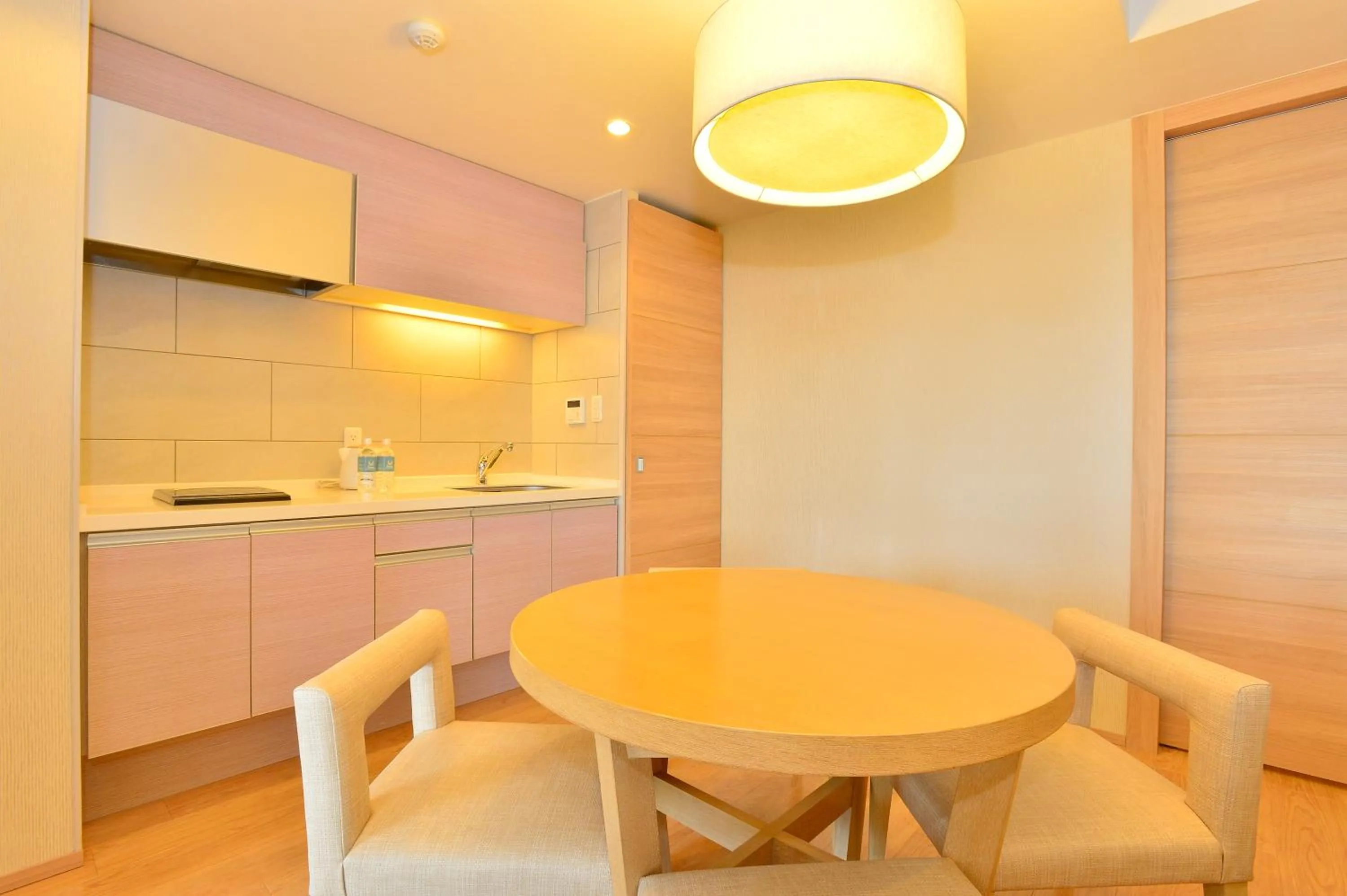 Kitchen or kitchenette in Moon Ocean Ginowan Hotel & Residence