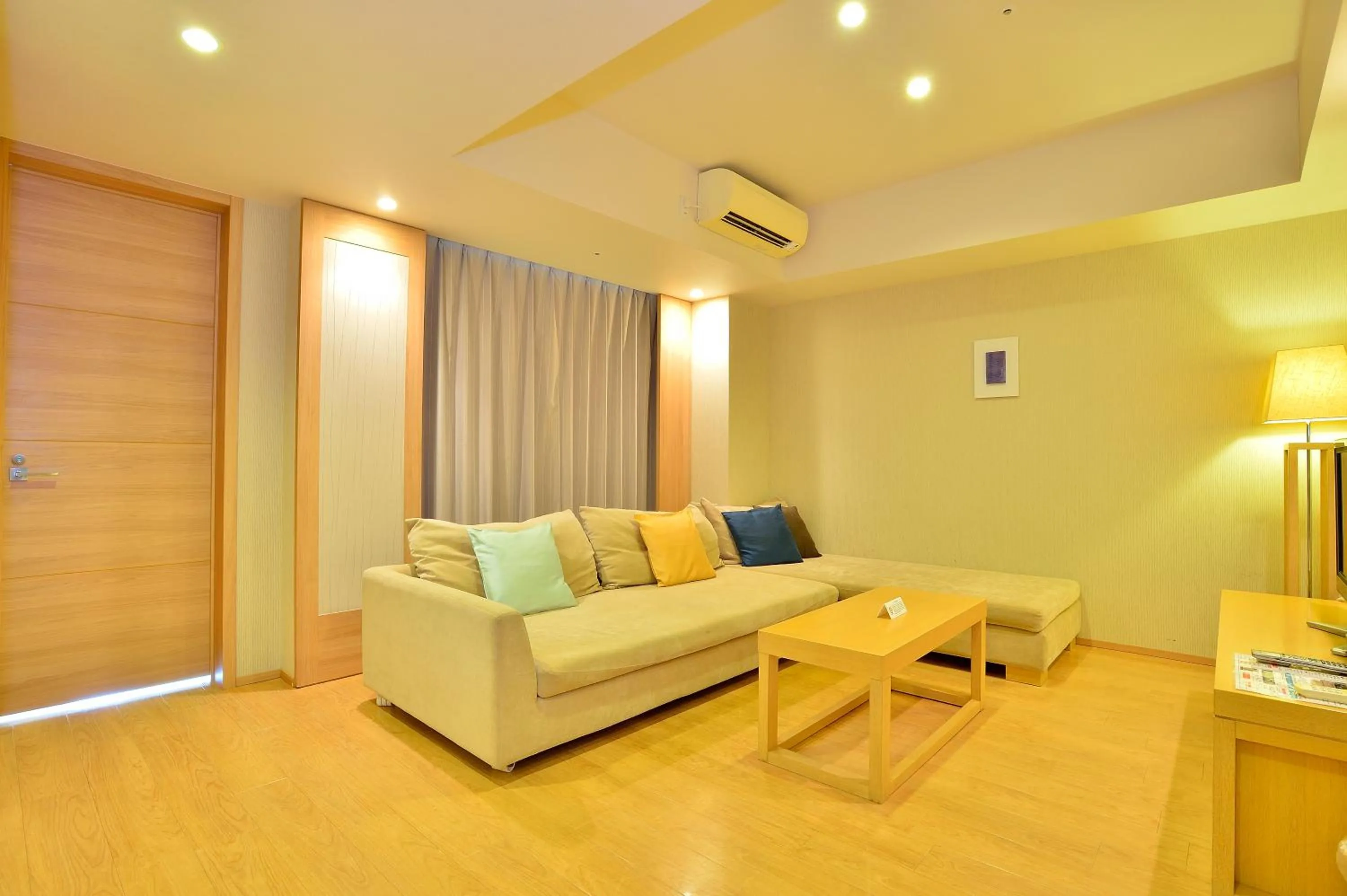 Living room in Moon Ocean Ginowan Hotel & Residence