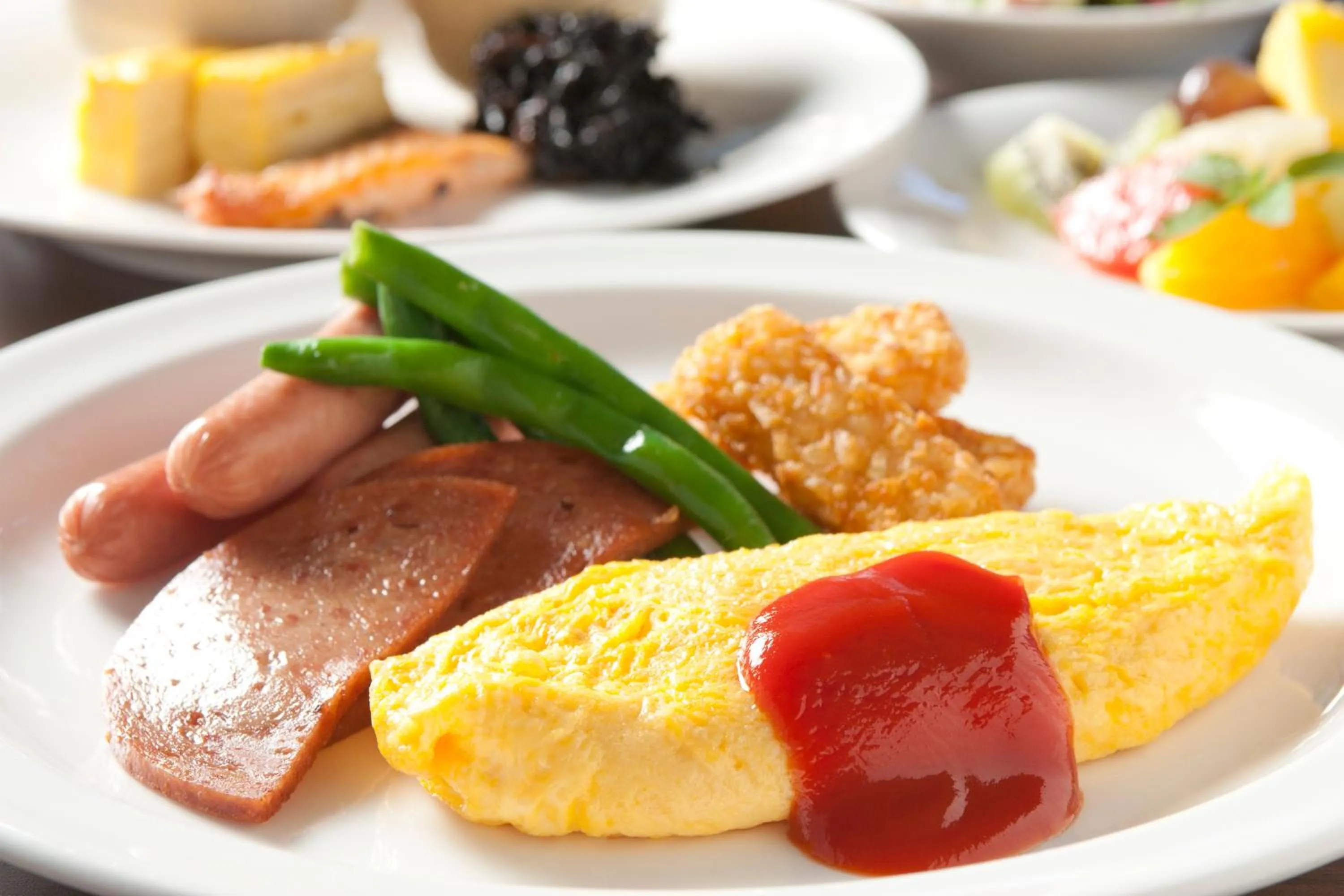 Breakfast in Moon Ocean Ginowan Hotel & Residence