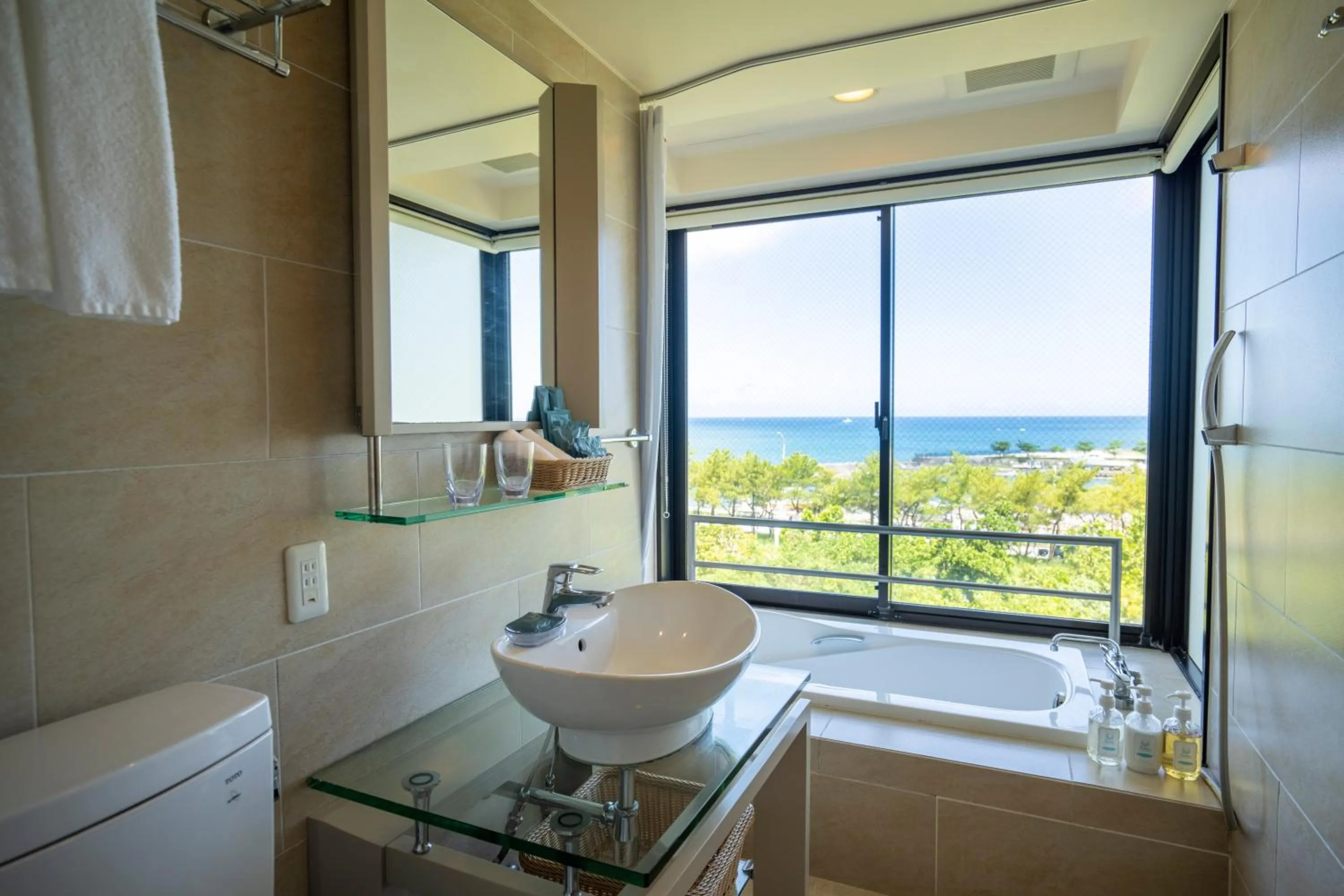 Shower in Moon Ocean Ginowan Hotel & Residence