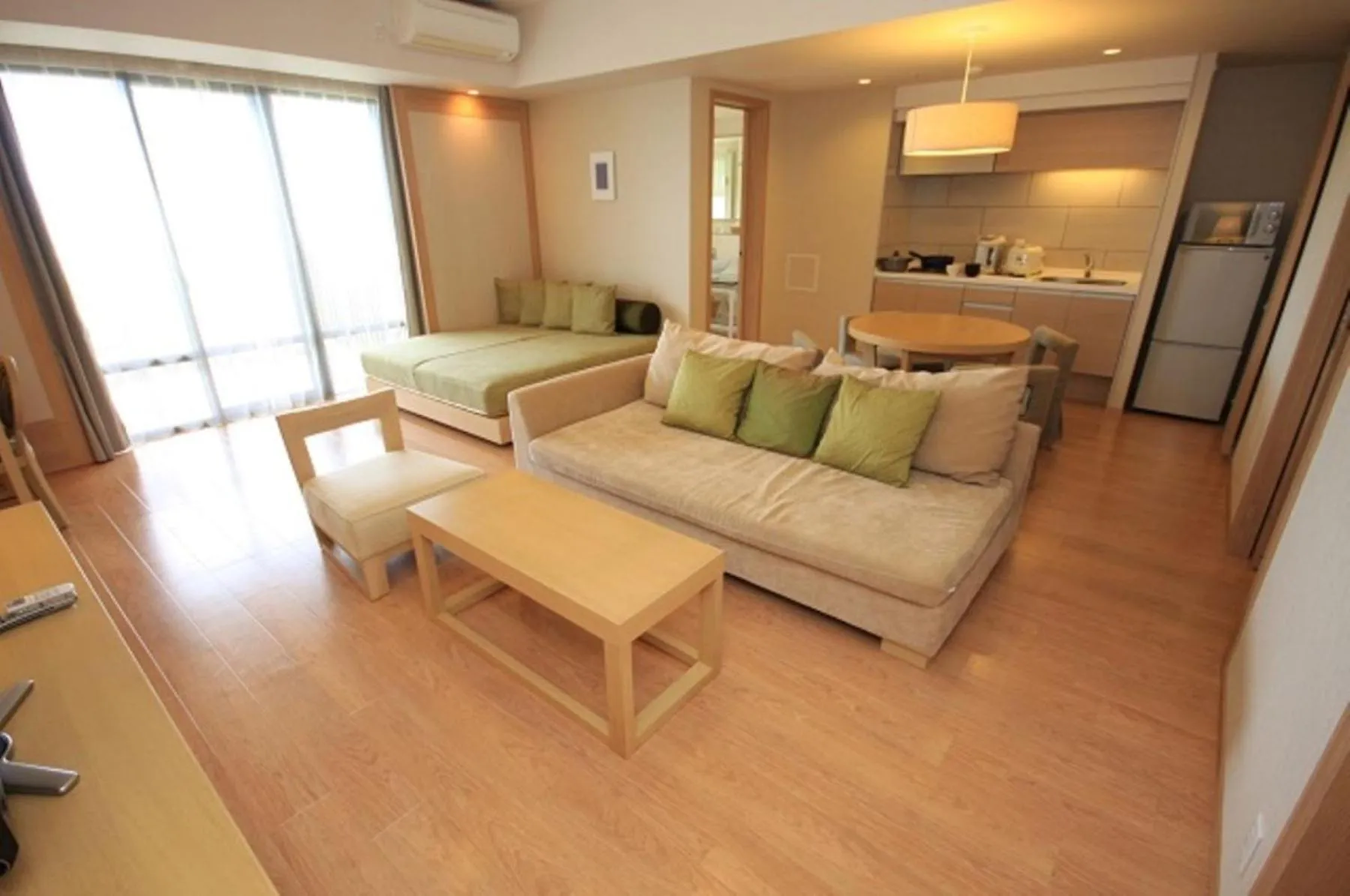 Kitchen or kitchenette in Moon Ocean Ginowan Hotel & Residence