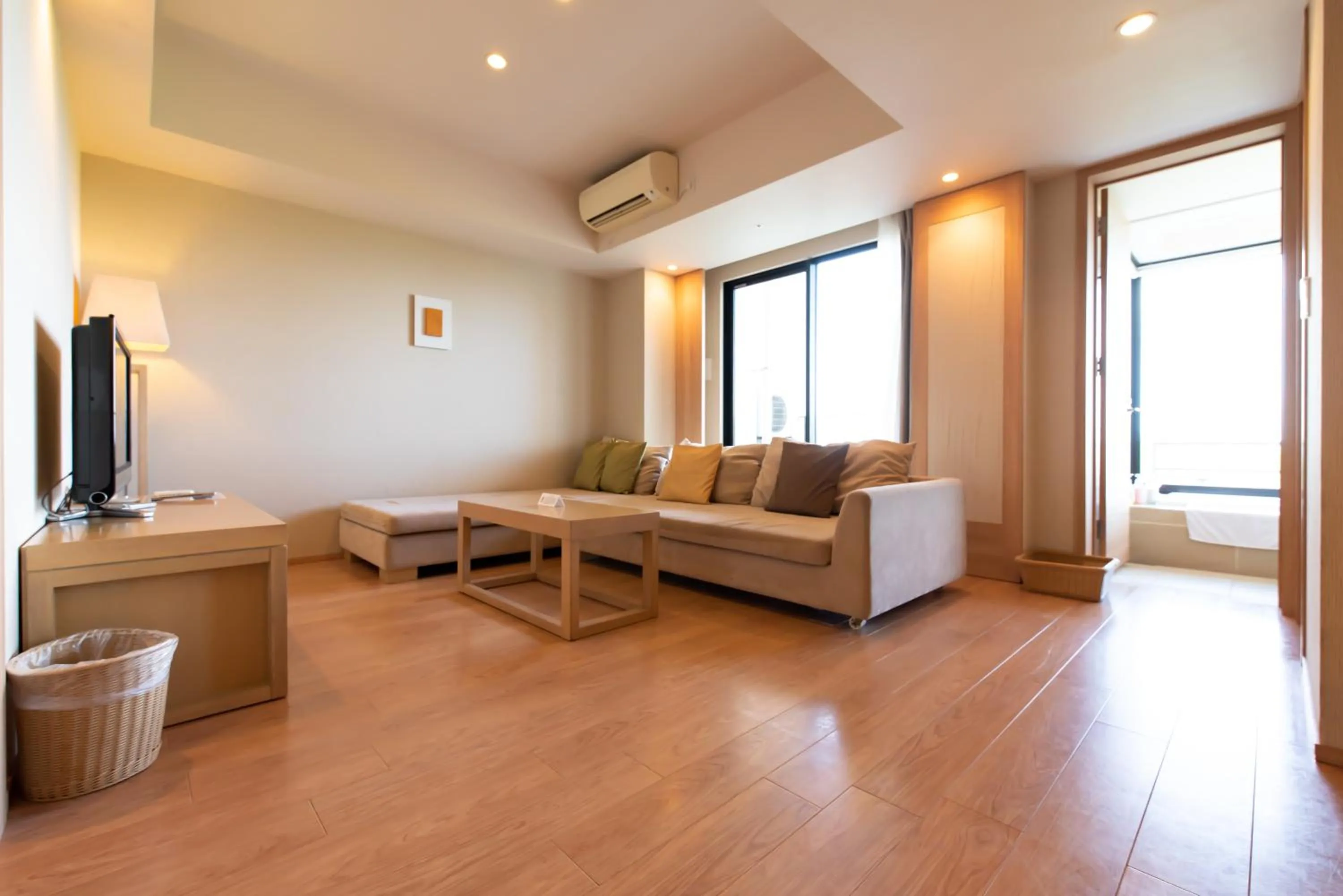 Living room in Moon Ocean Ginowan Hotel & Residence