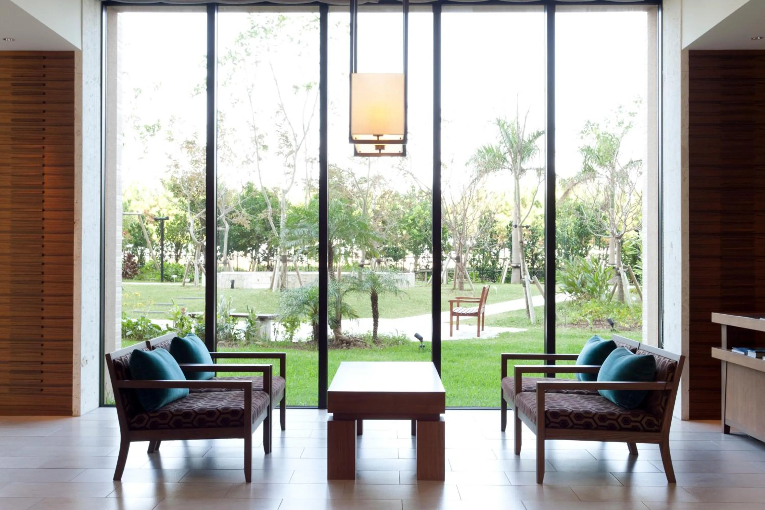 Patio in Moon Ocean Ginowan Hotel & Residence