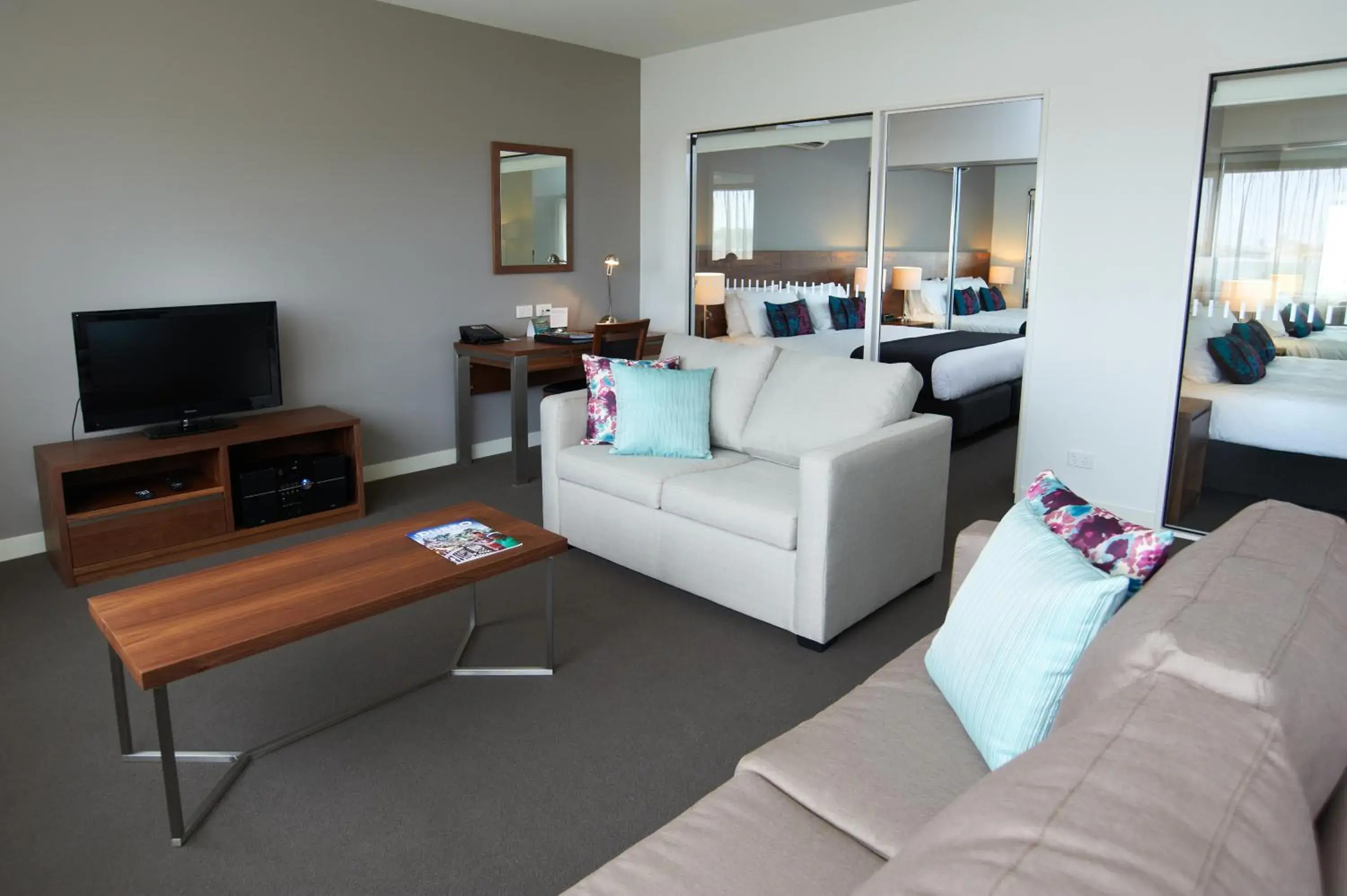 Living room in Quest Dubbo Living room in Quest Dubbo