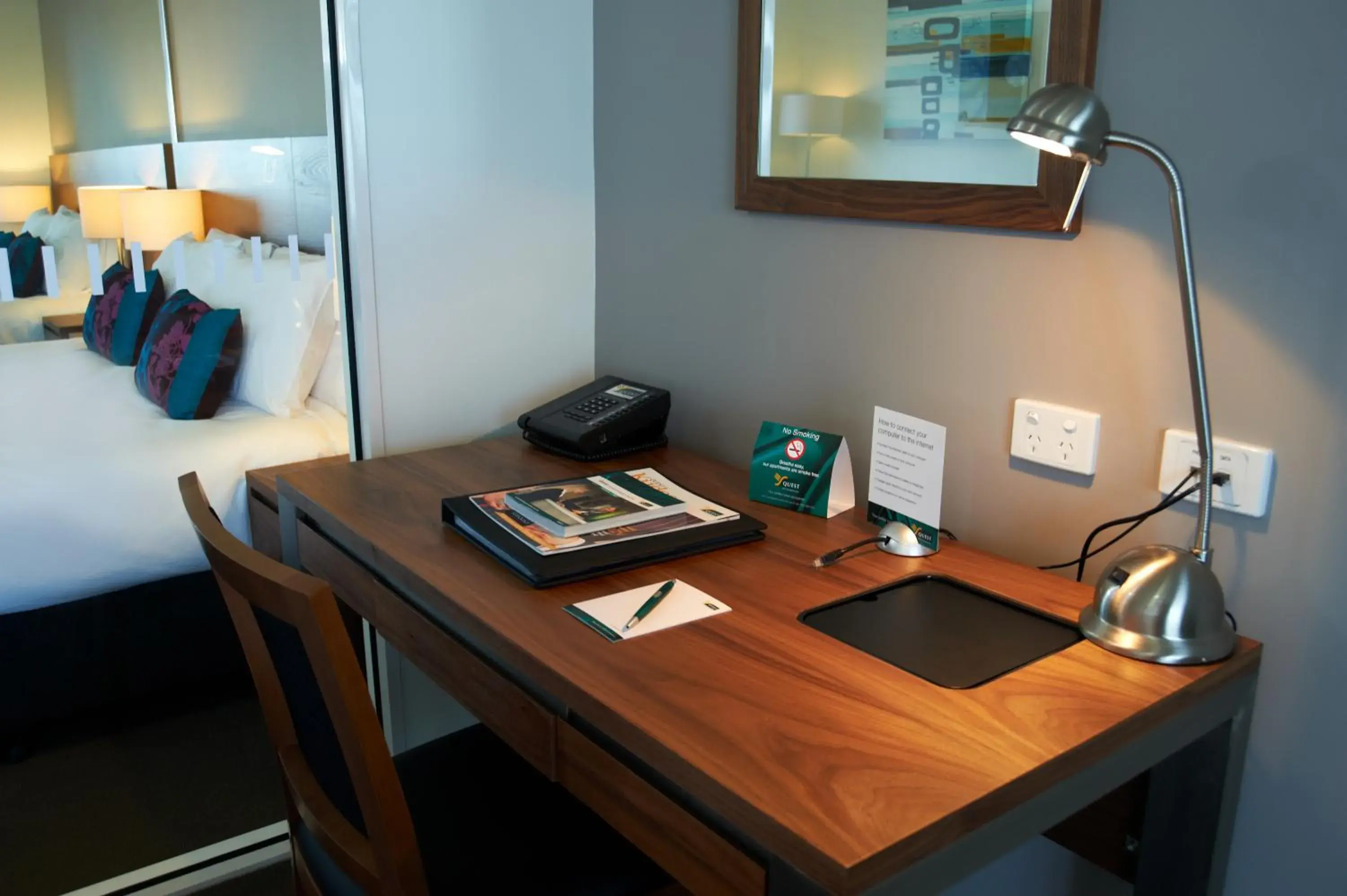 Seating area in Quest Dubbo Seating area in Quest Dubbo