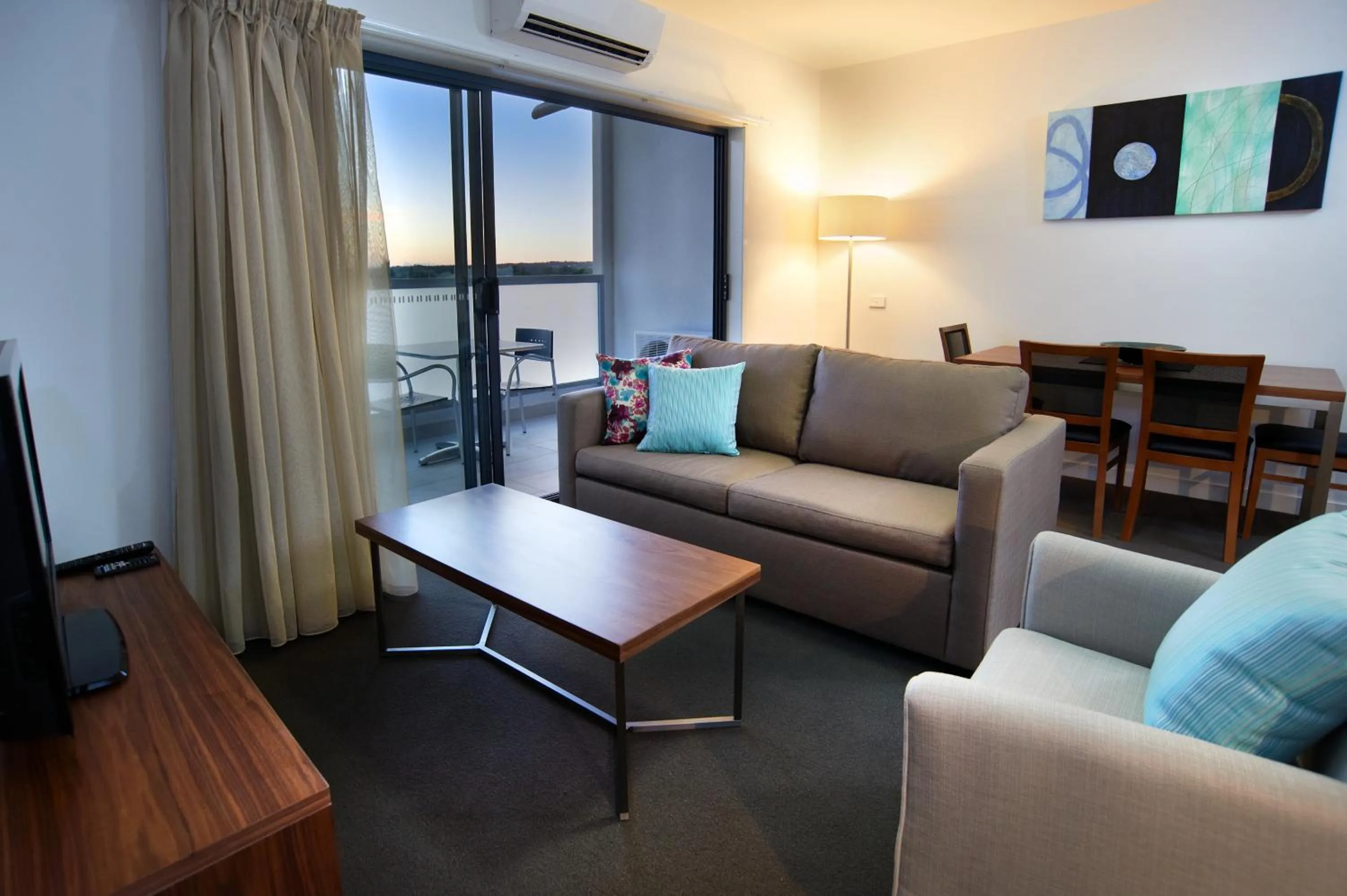 Living room in Quest Dubbo