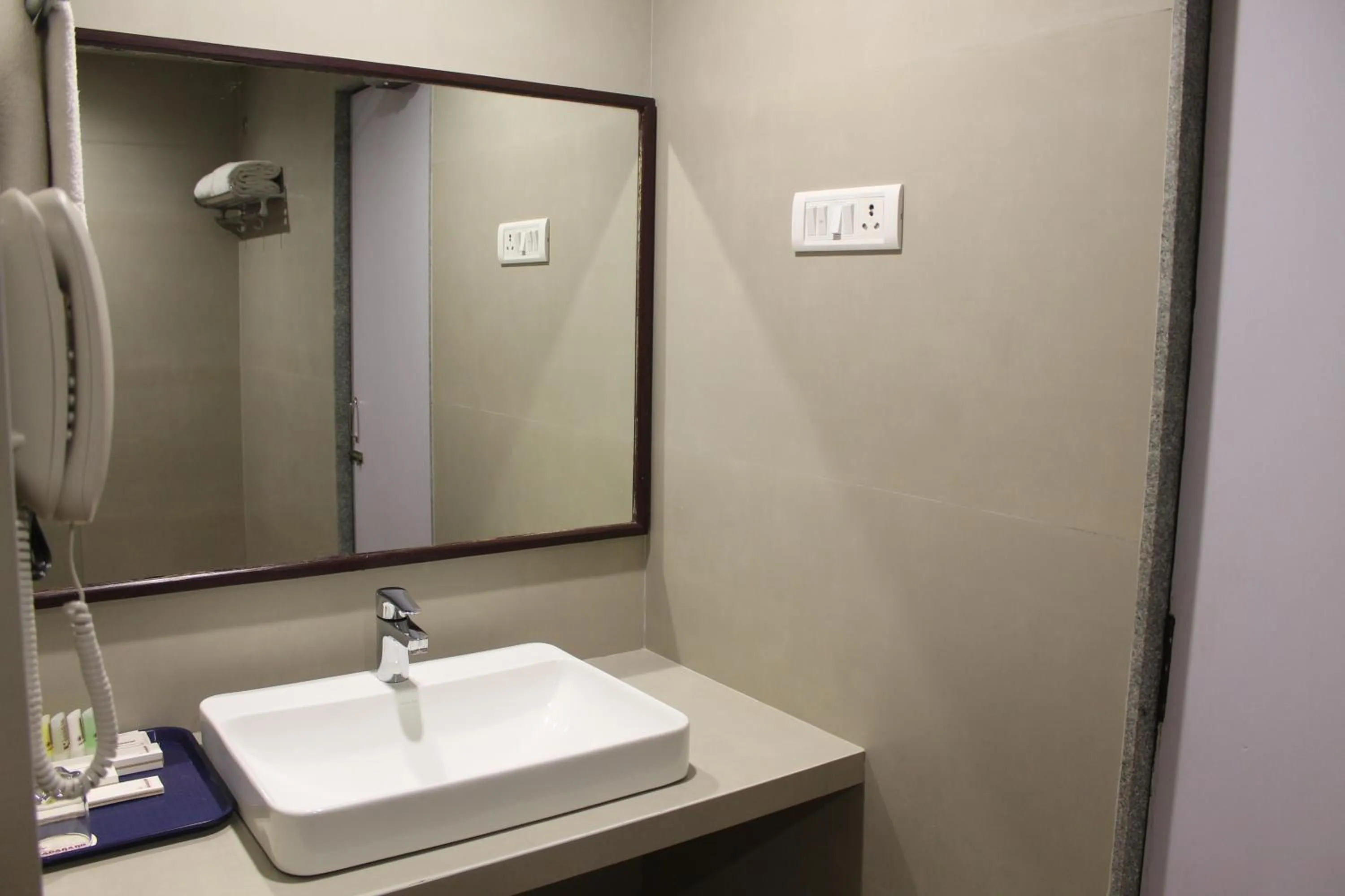 Bathroom in Chryso Hotels Pvt Ltd