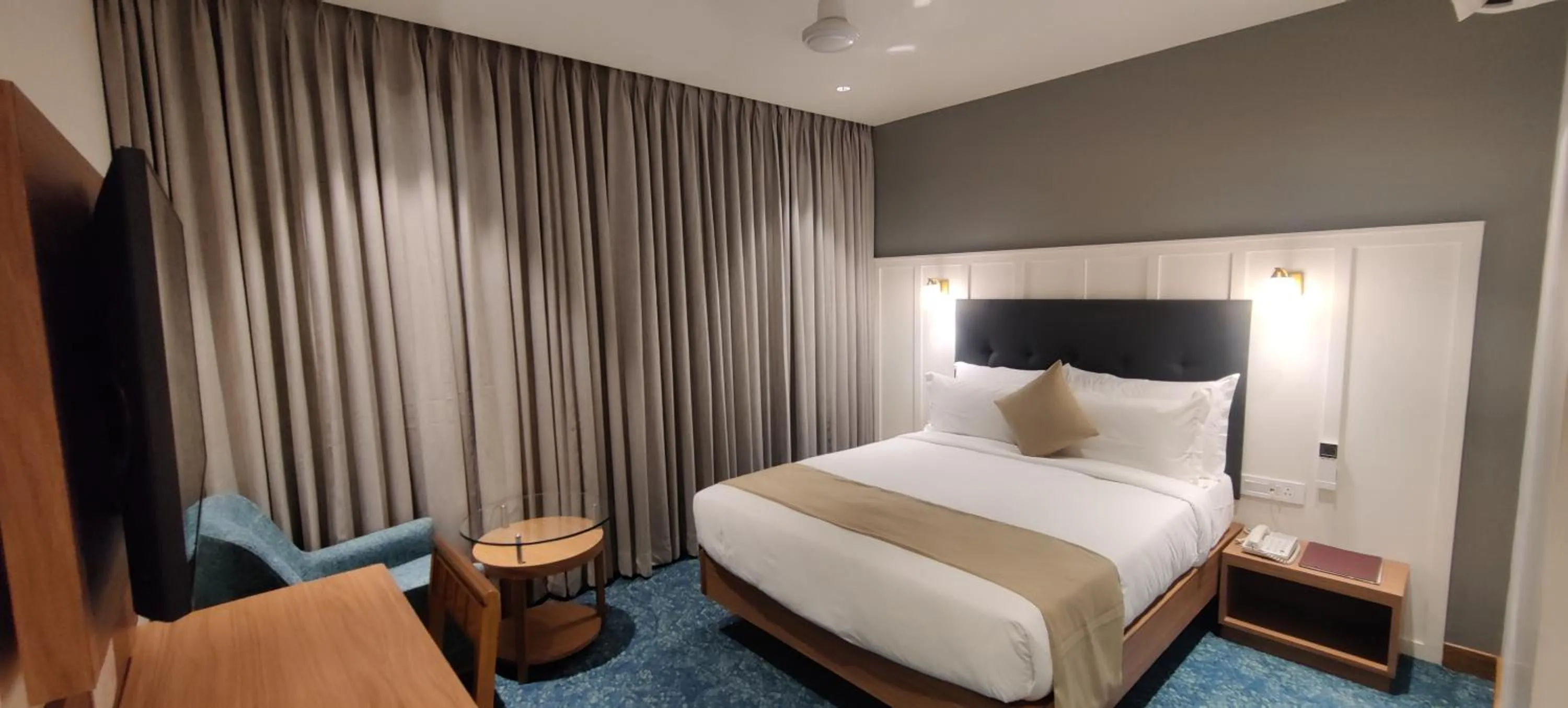 Photo of the whole room, Bed in Chryso Hotels Pvt Ltd