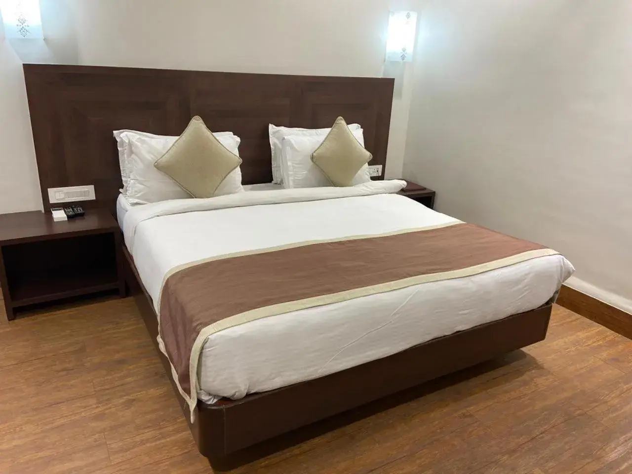 Bed in Chryso Hotels Pvt Ltd Bed in Chryso Hotels Pvt Ltd