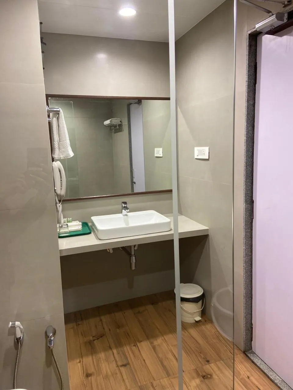 Bathroom in Chryso Hotels Pvt Ltd
