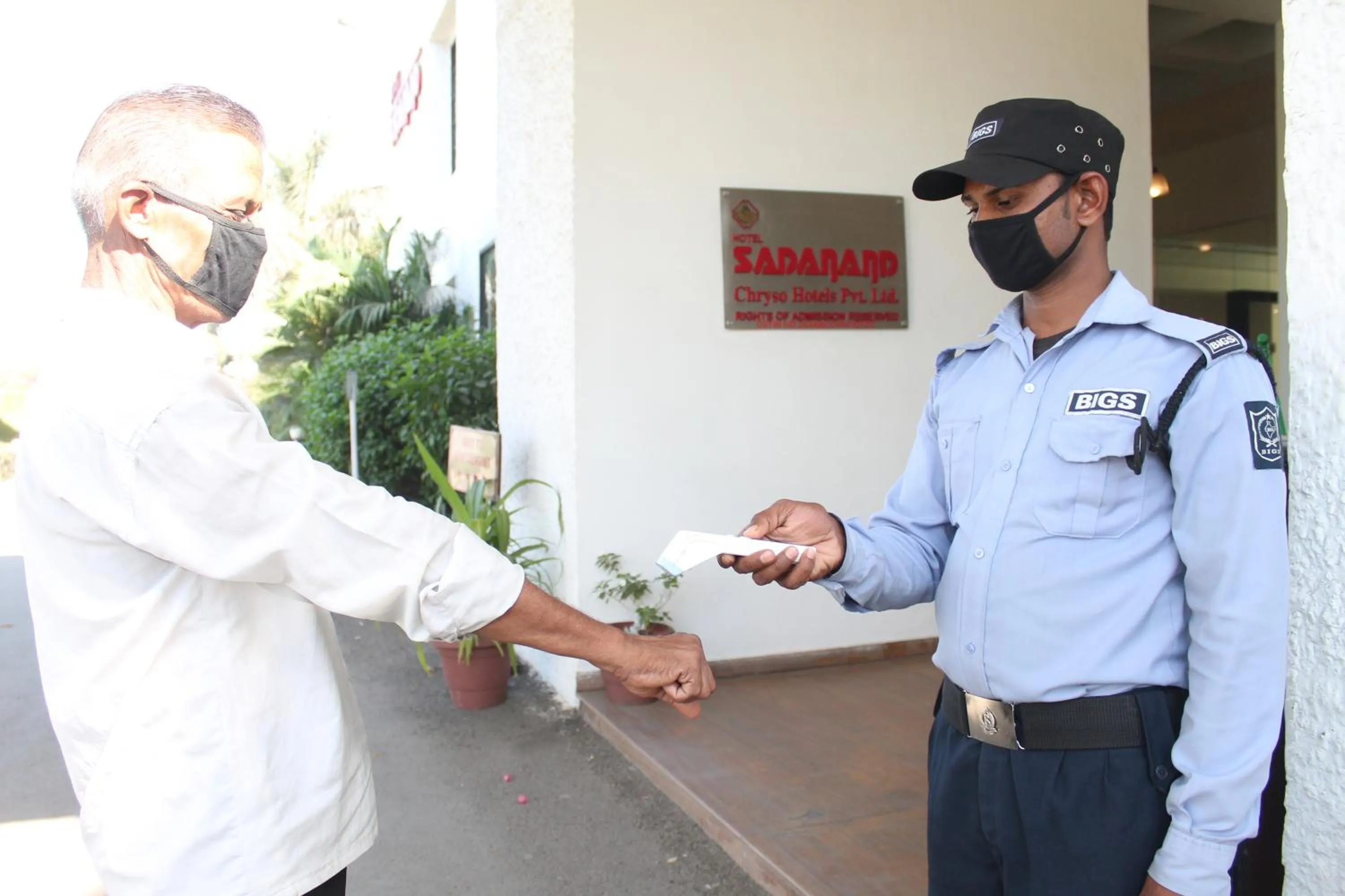 Facade/entrance in Chryso Hotels Pvt Ltd