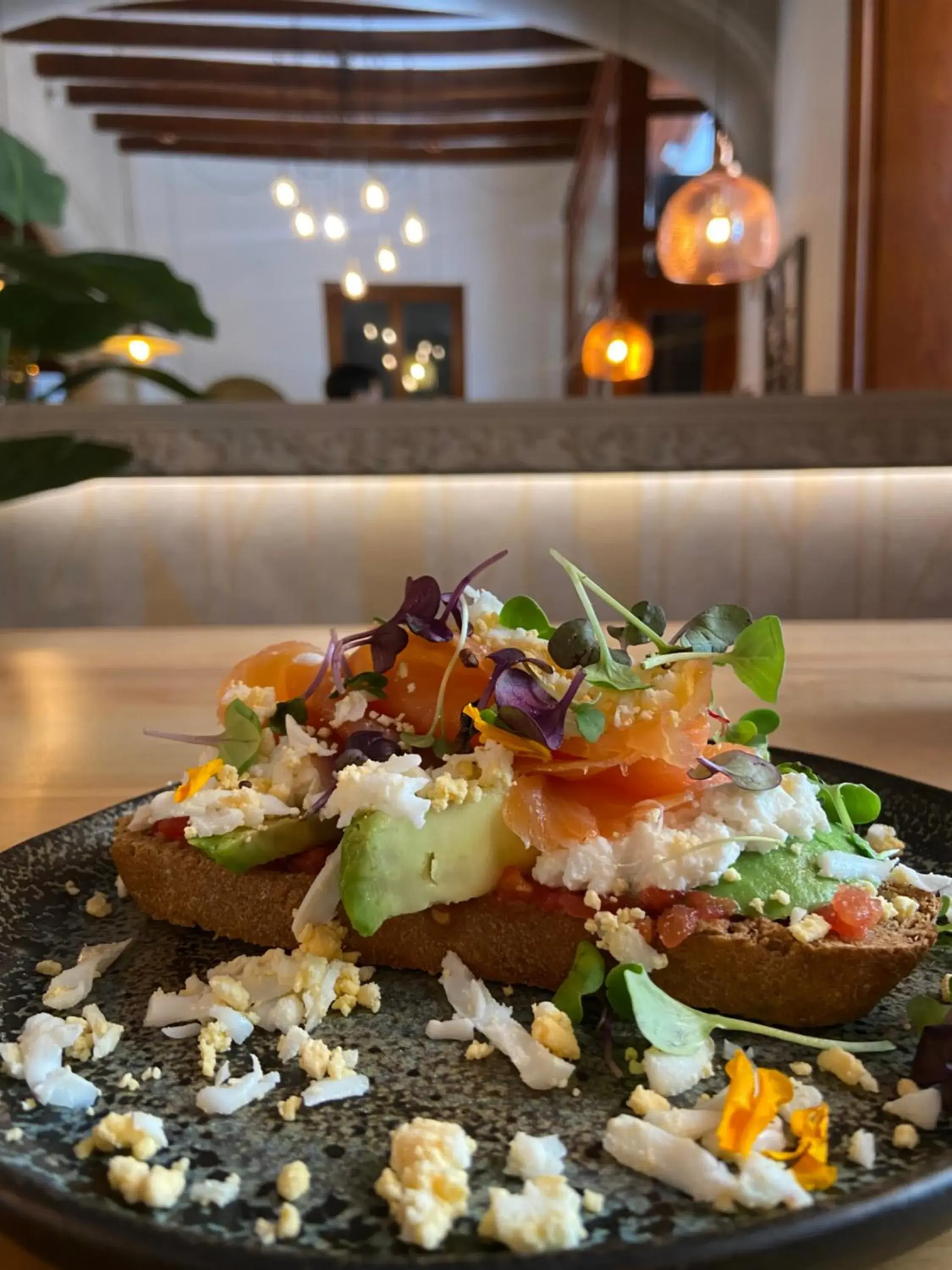 Breakfast in Soller Plaza Breakfast in Soller Plaza