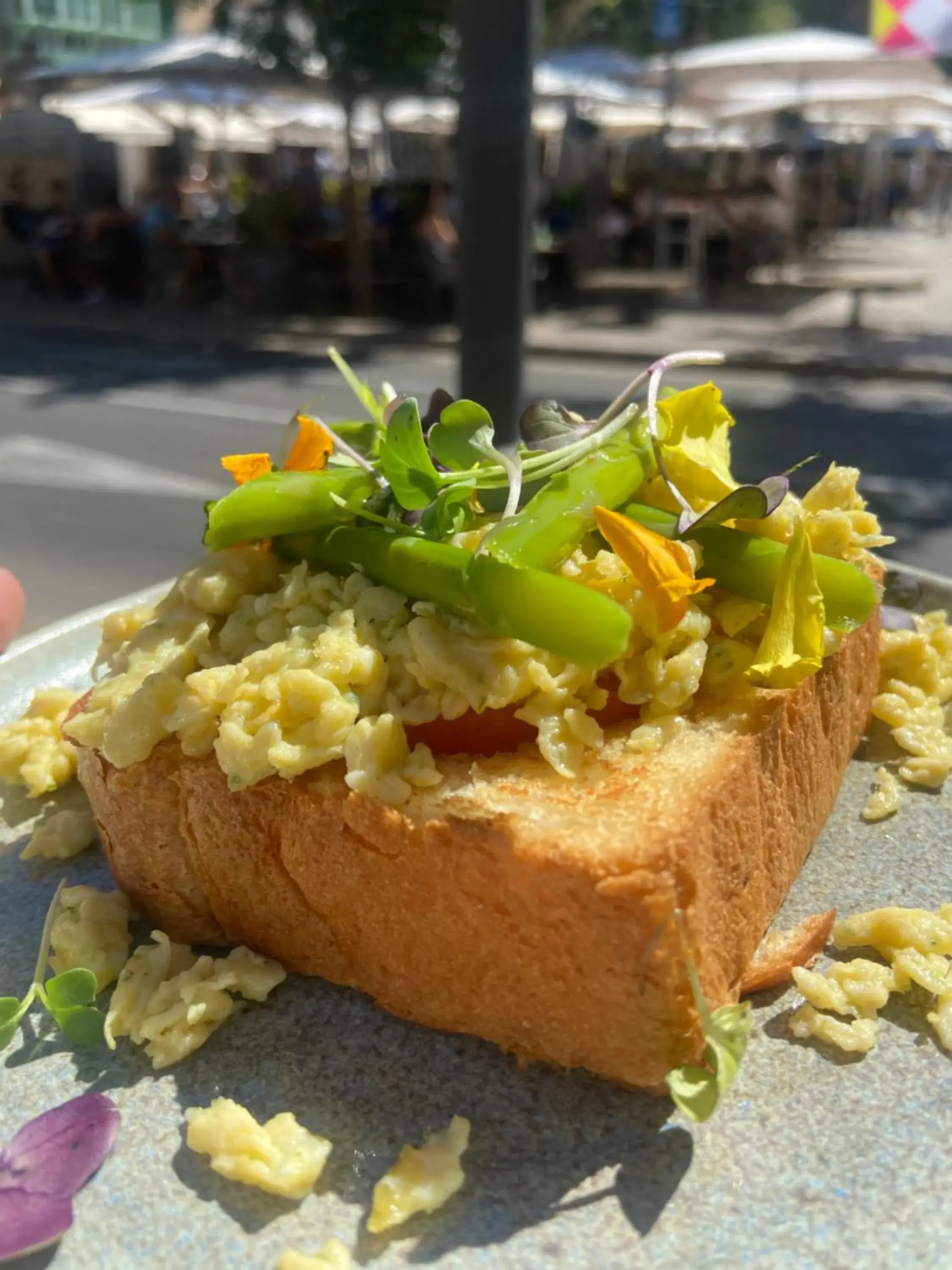 Breakfast in Soller Plaza Breakfast in Soller Plaza