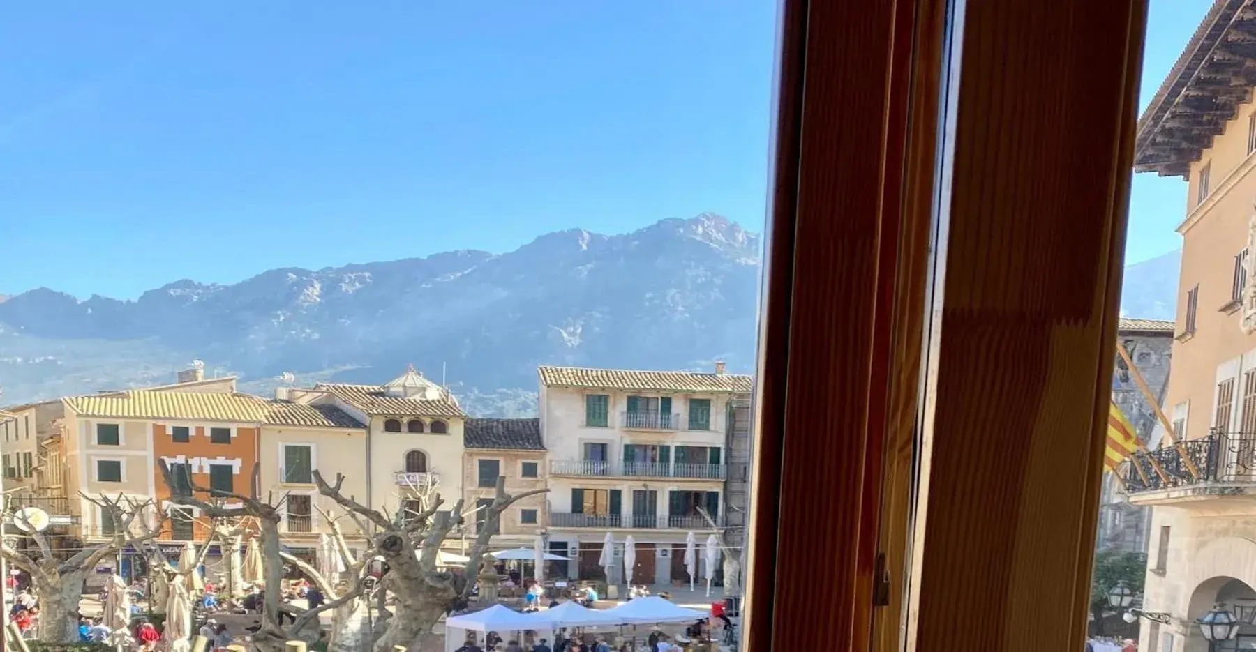 City view in Soller Plaza City view in Soller Plaza