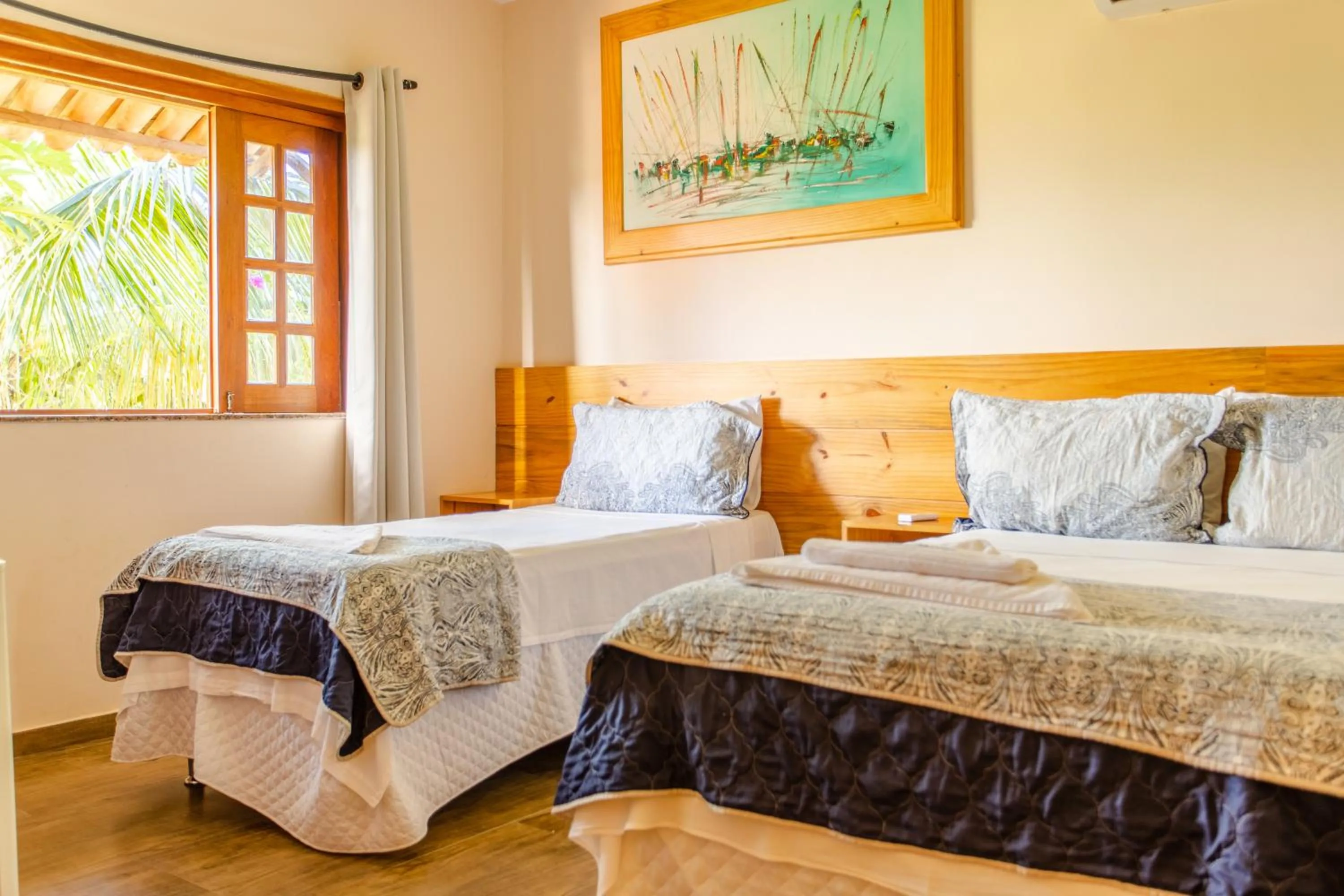 Bedroom, Bed in Pousada Dharma