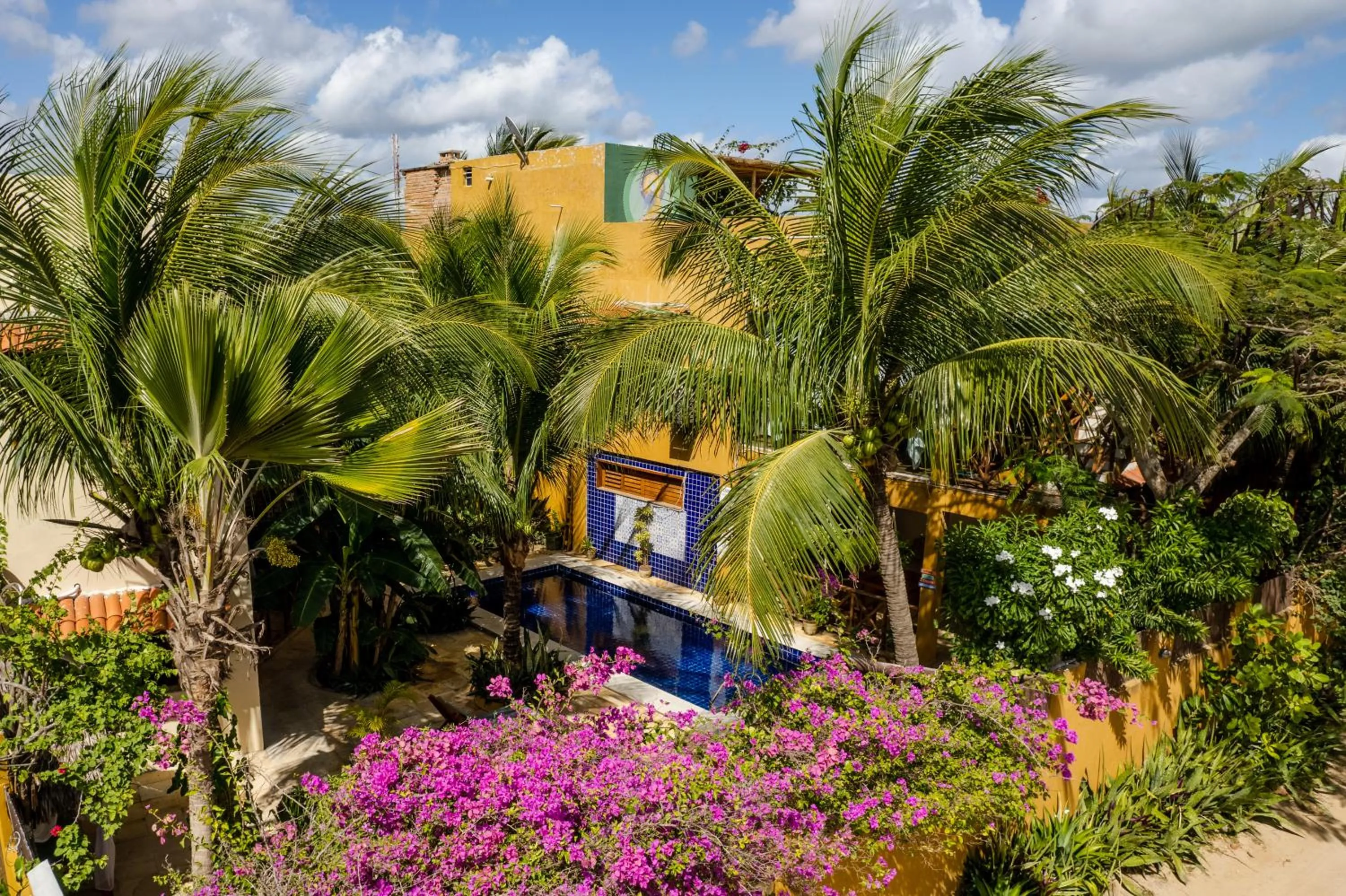 Garden in Pousada Dharma
