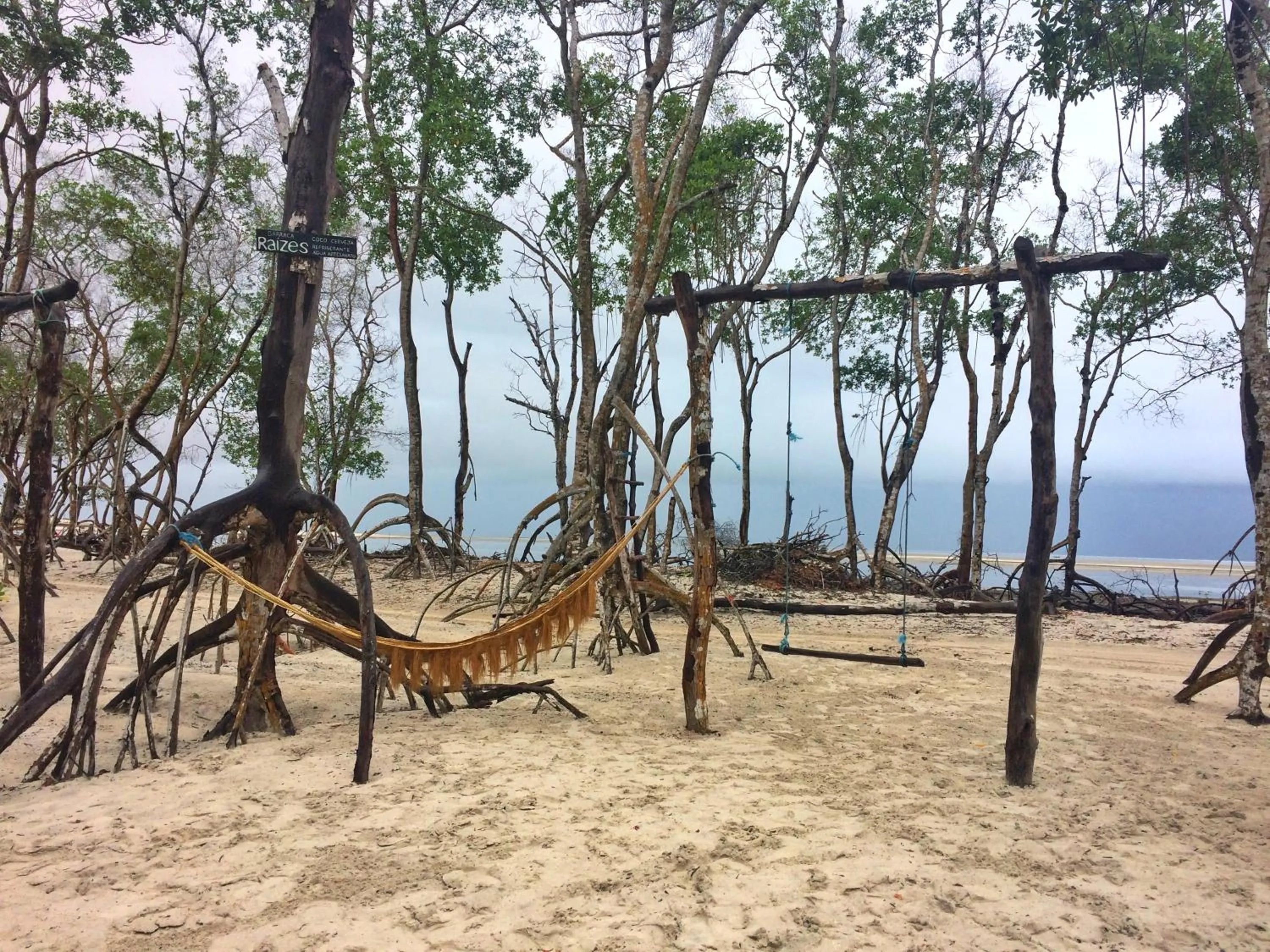 Beach in Pousada Dharma