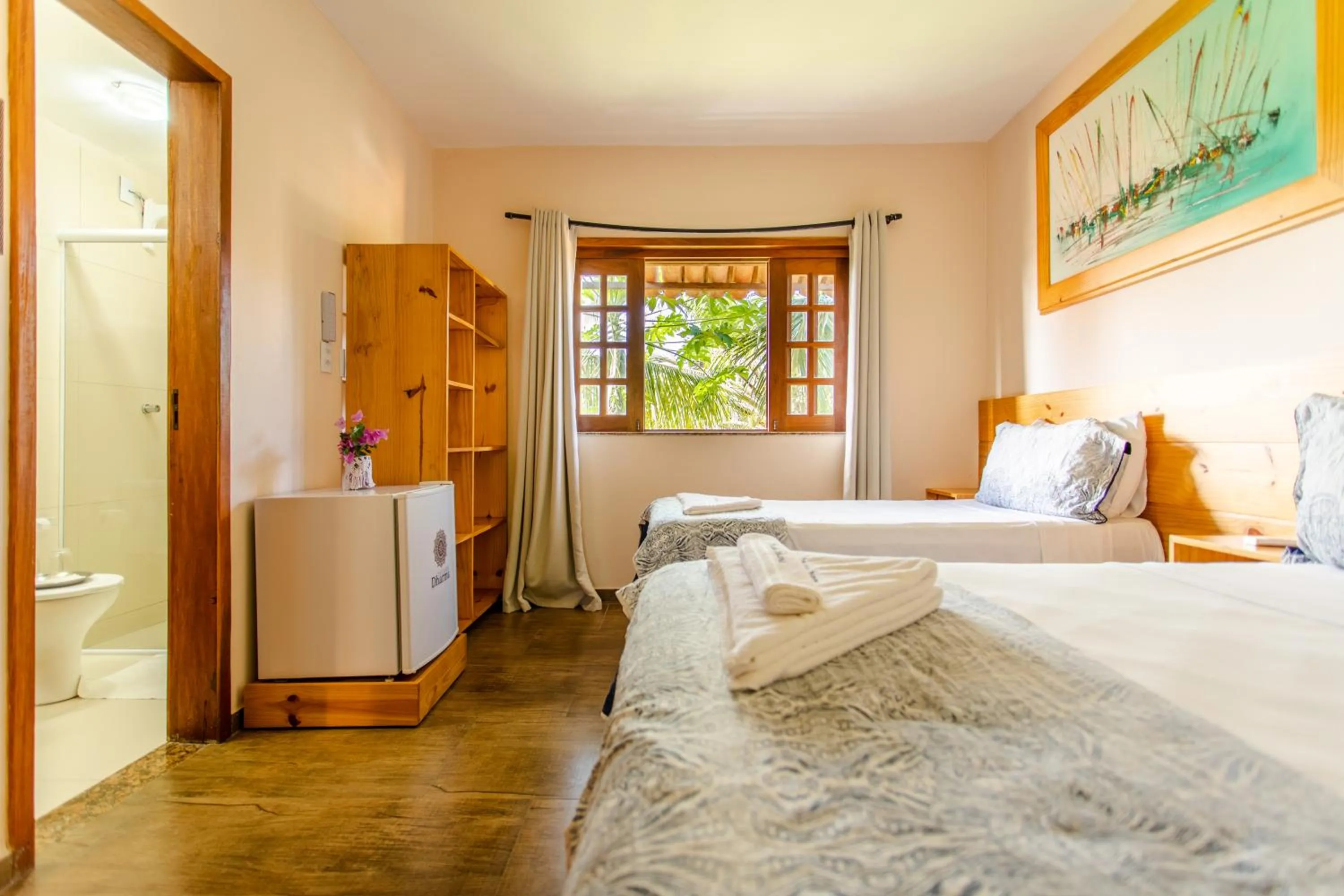 Bedroom, Bed in Pousada Dharma