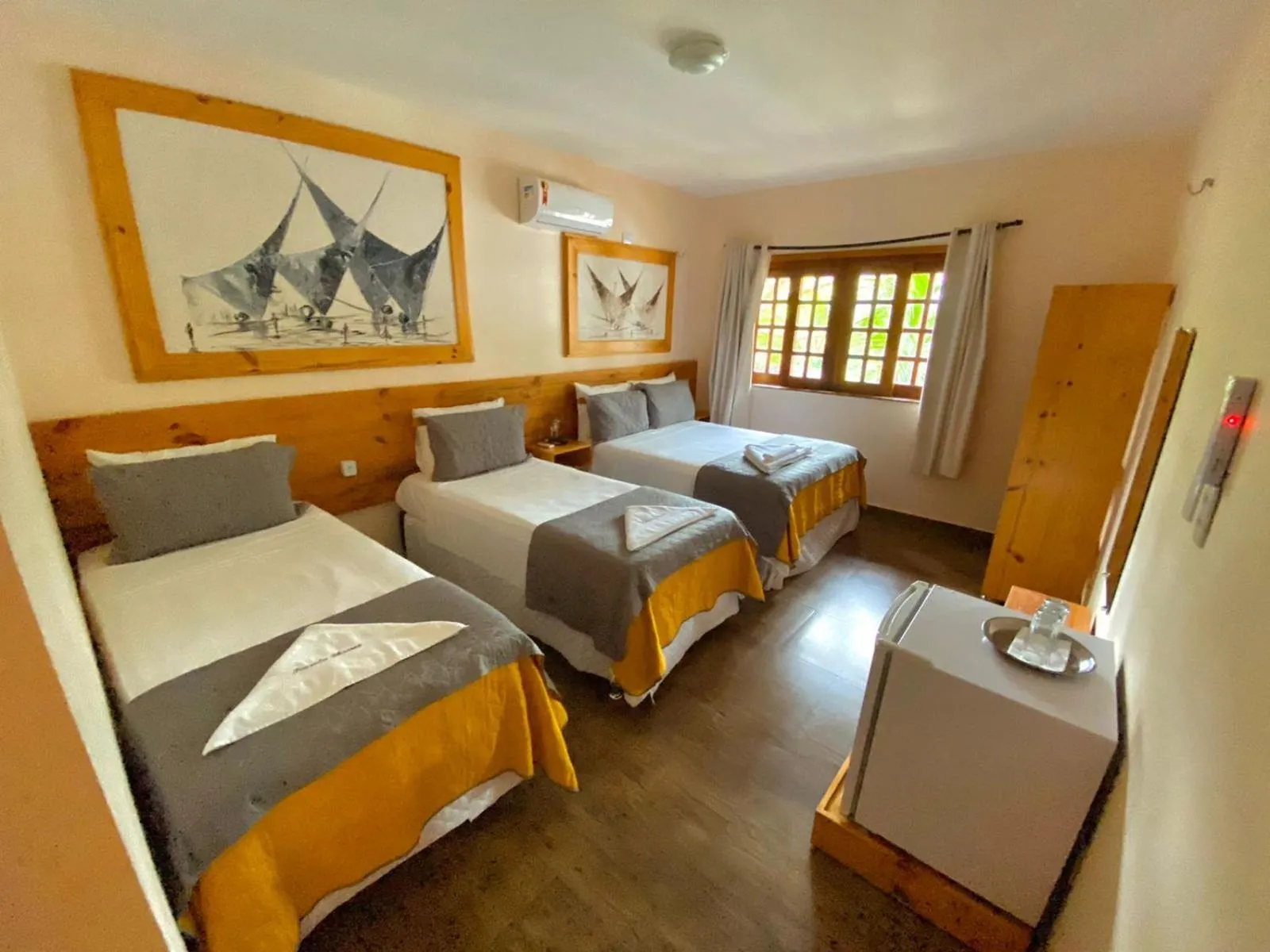 Bedroom, Bed in Pousada Dharma