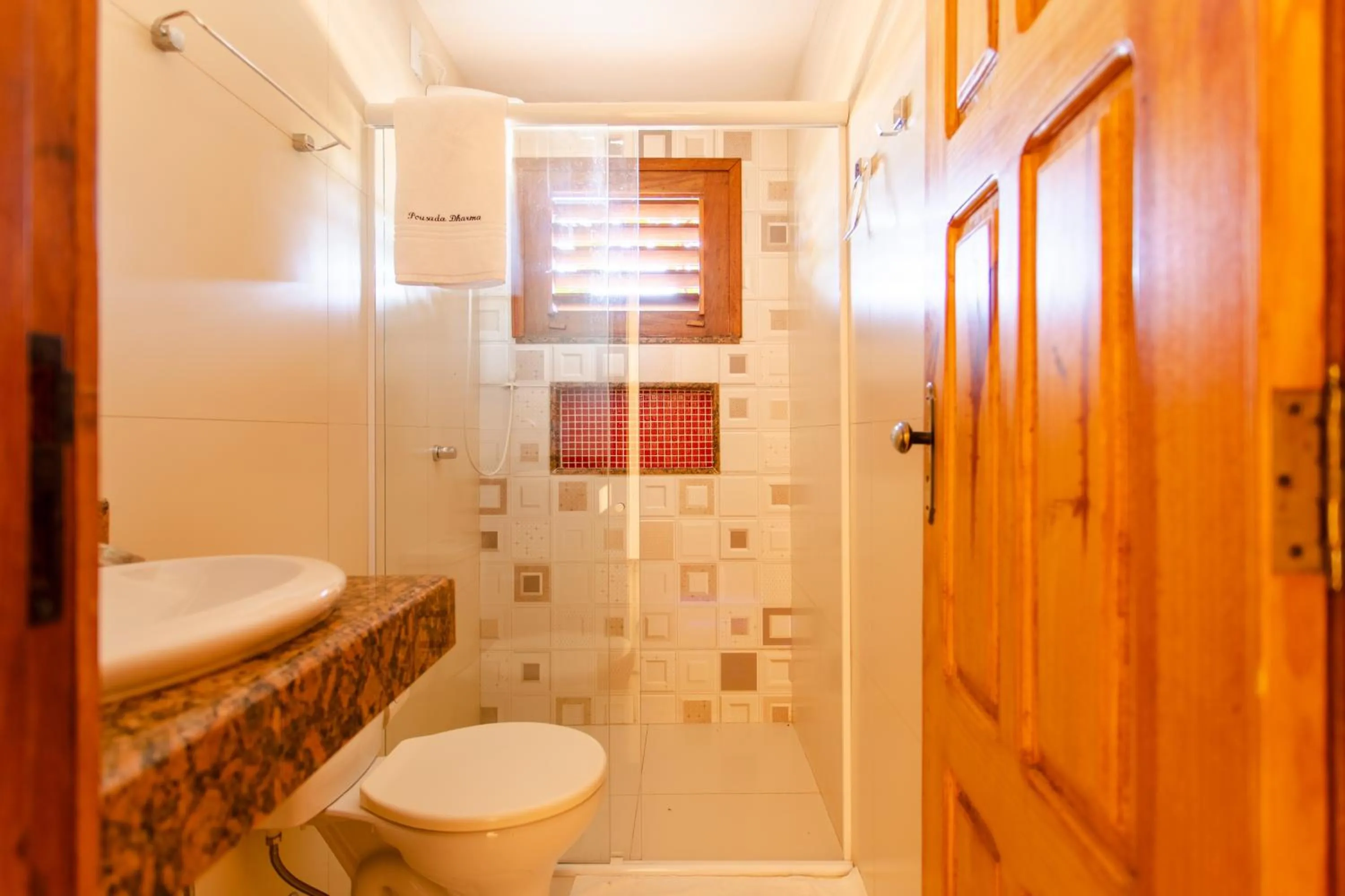Bathroom in Pousada Dharma