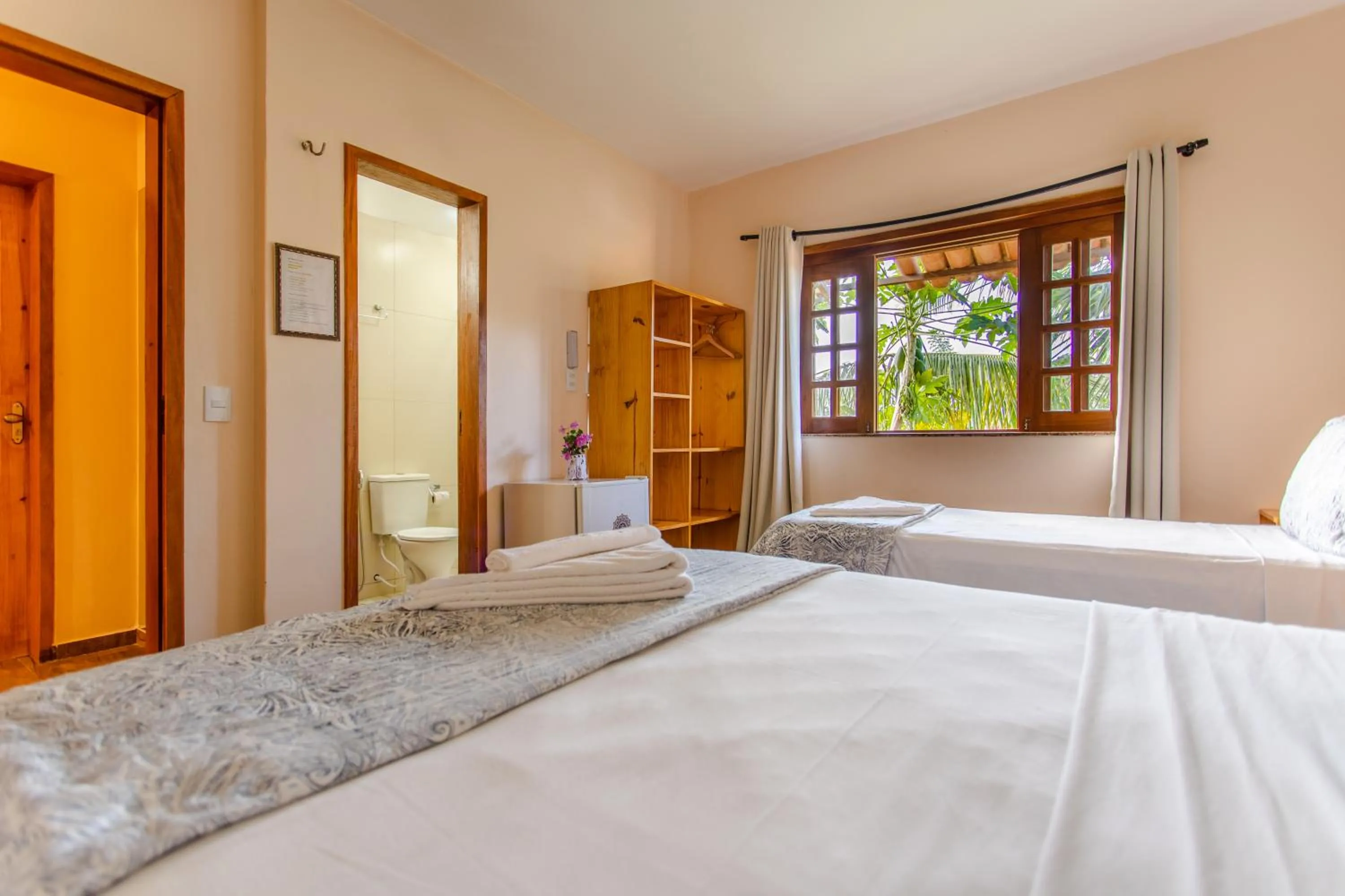 Bedroom, Bed in Pousada Dharma