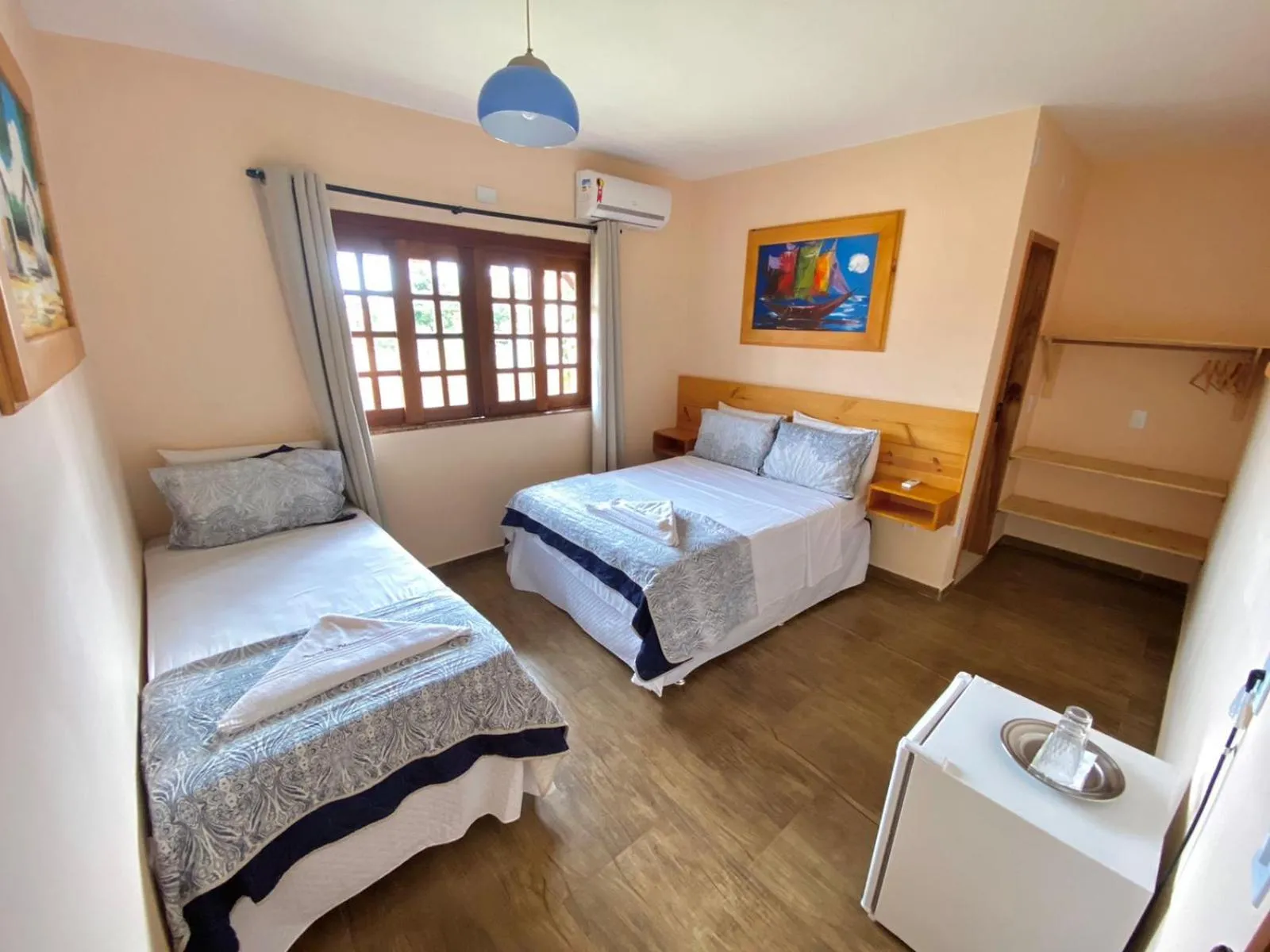Bedroom, Bed in Pousada Dharma