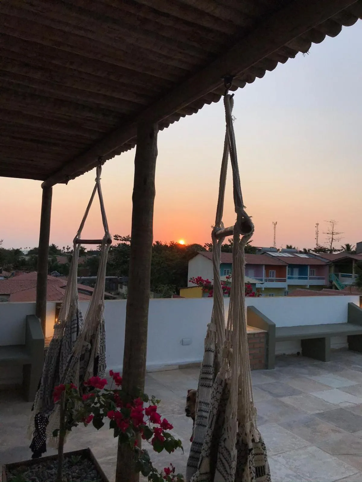 Sunset in Pousada Dharma