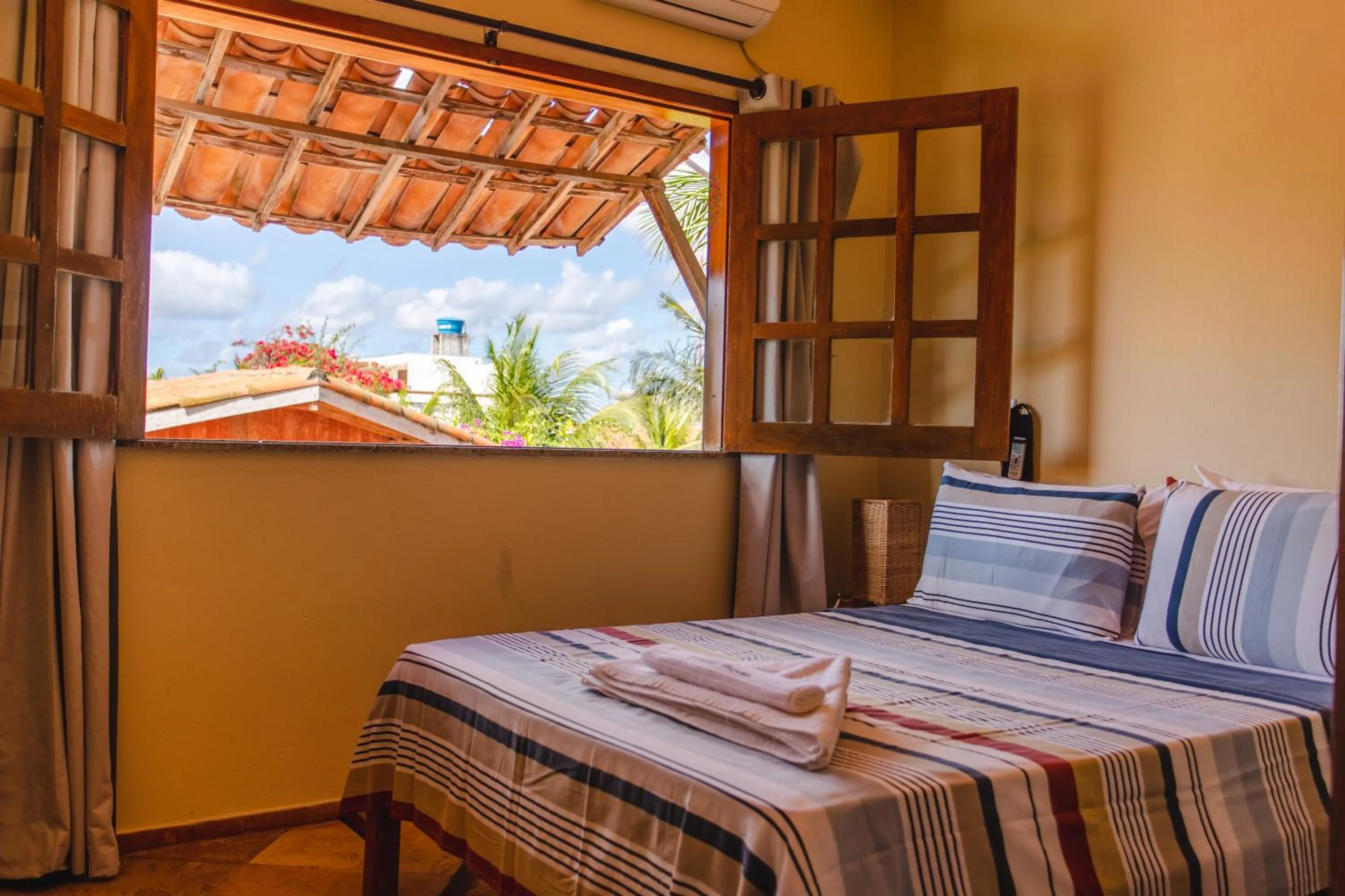 Bedroom, Bed in Pousada Dharma