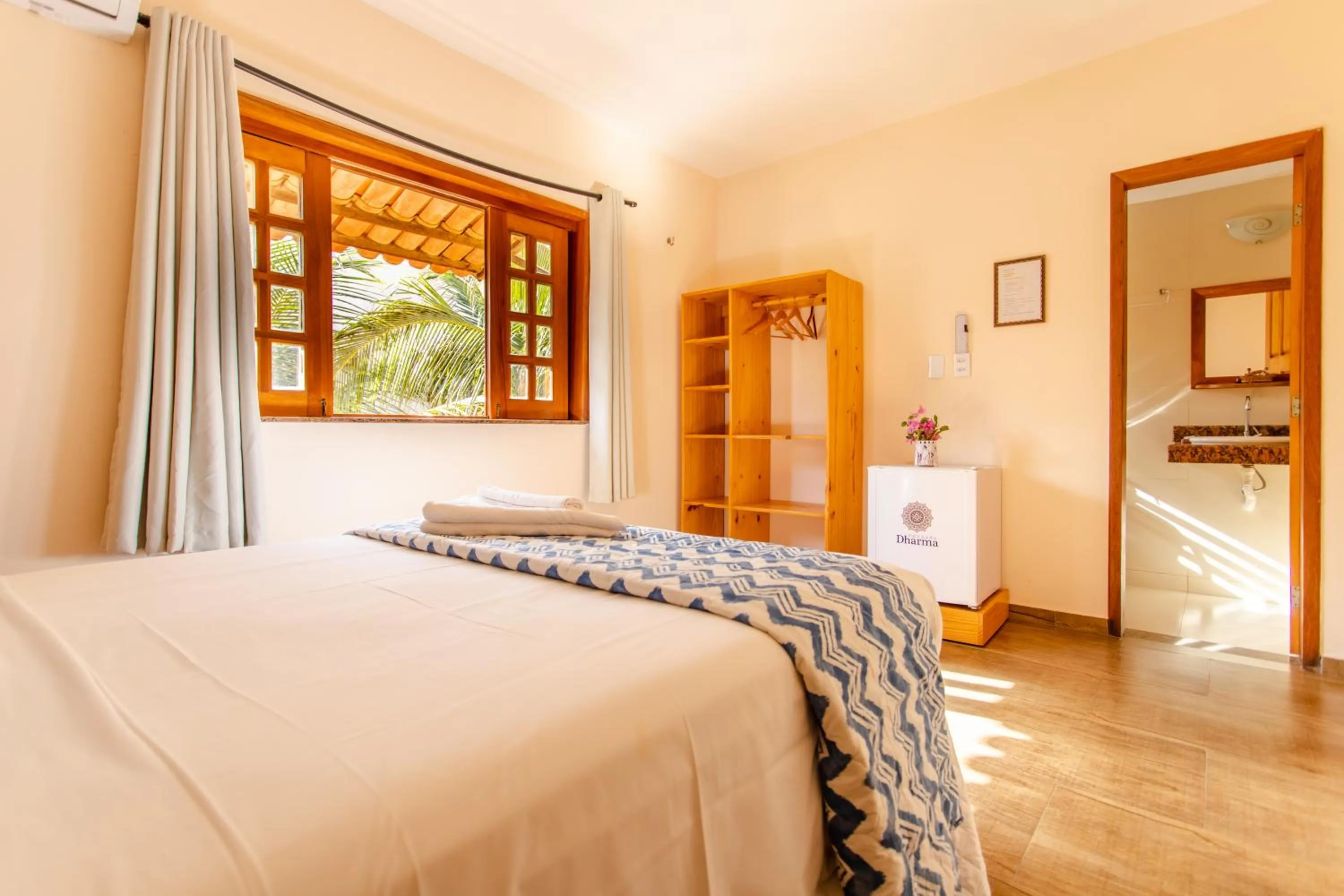 Bedroom, Bed in Pousada Dharma