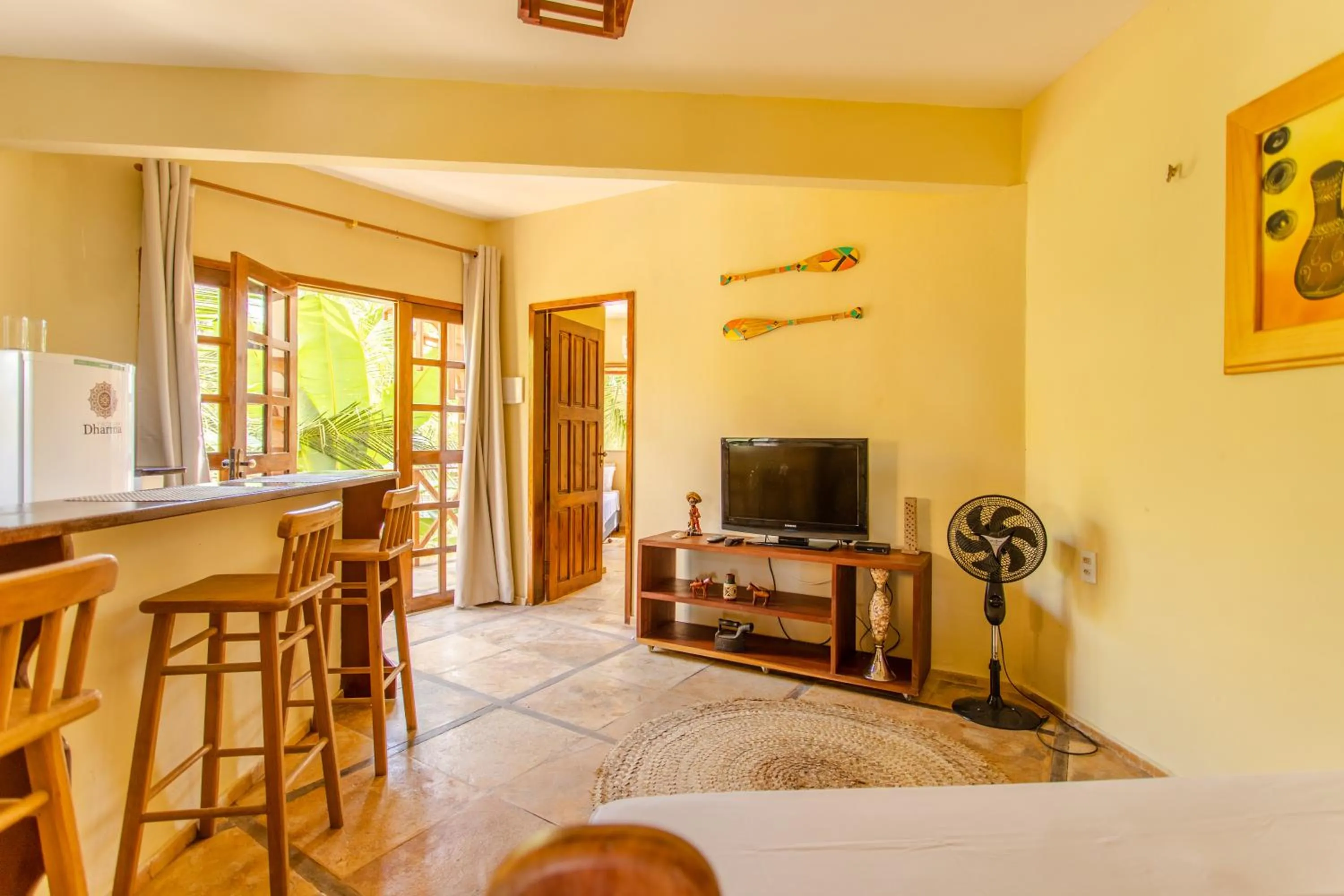 TV and multimedia in Pousada Dharma