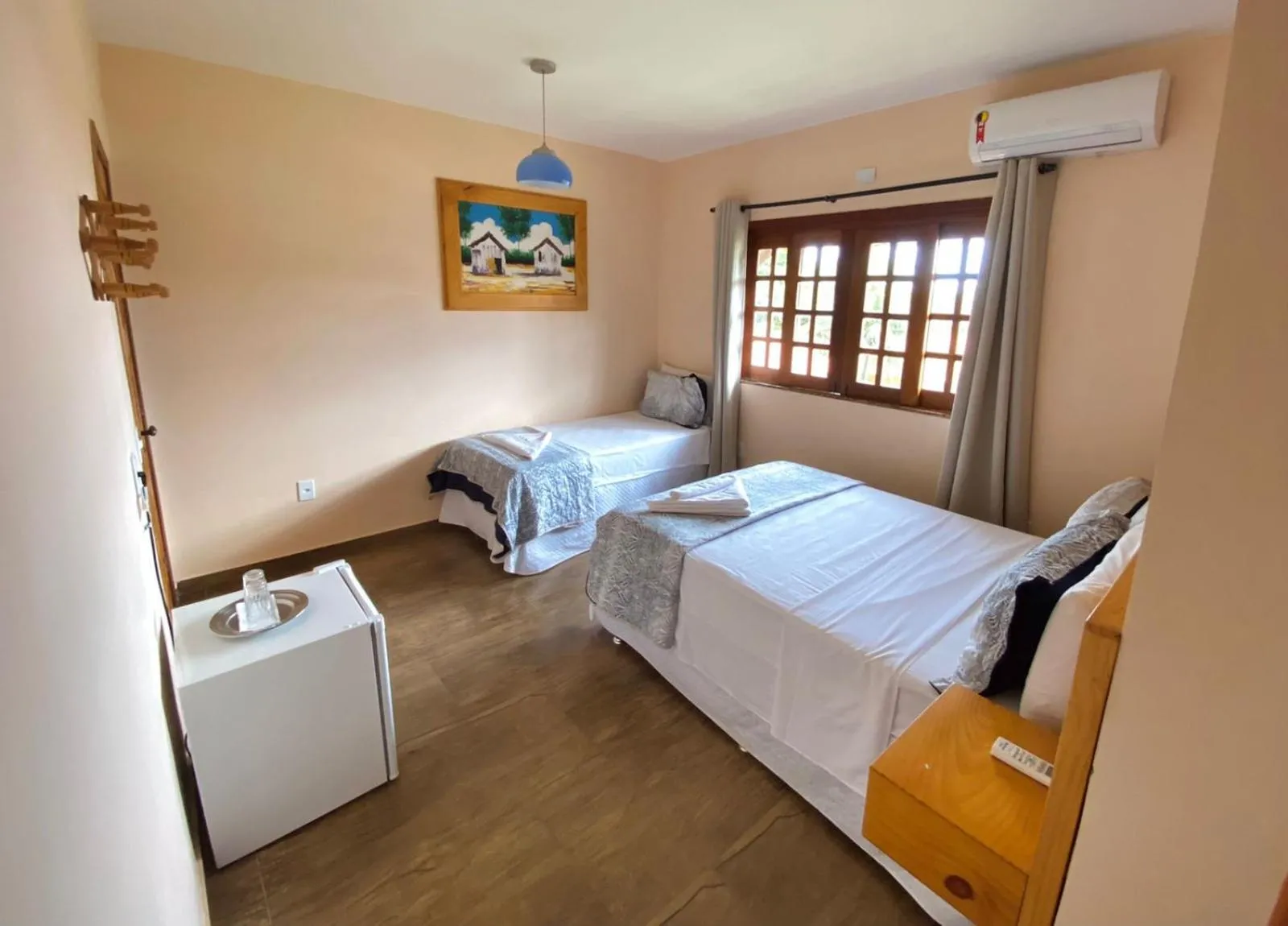 Bedroom, Bed in Pousada Dharma
