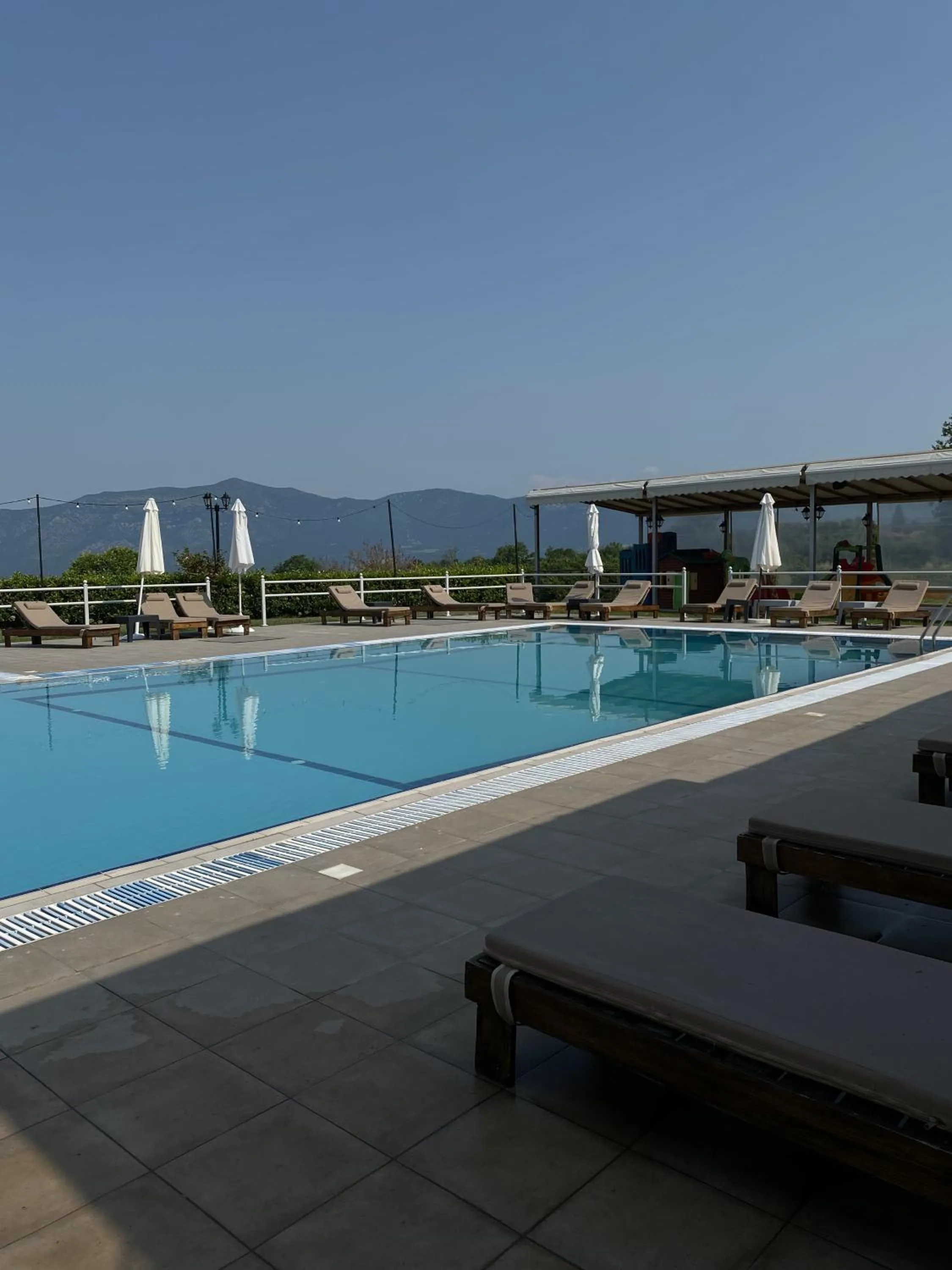 Swimming pool in Agnanti Hotel
