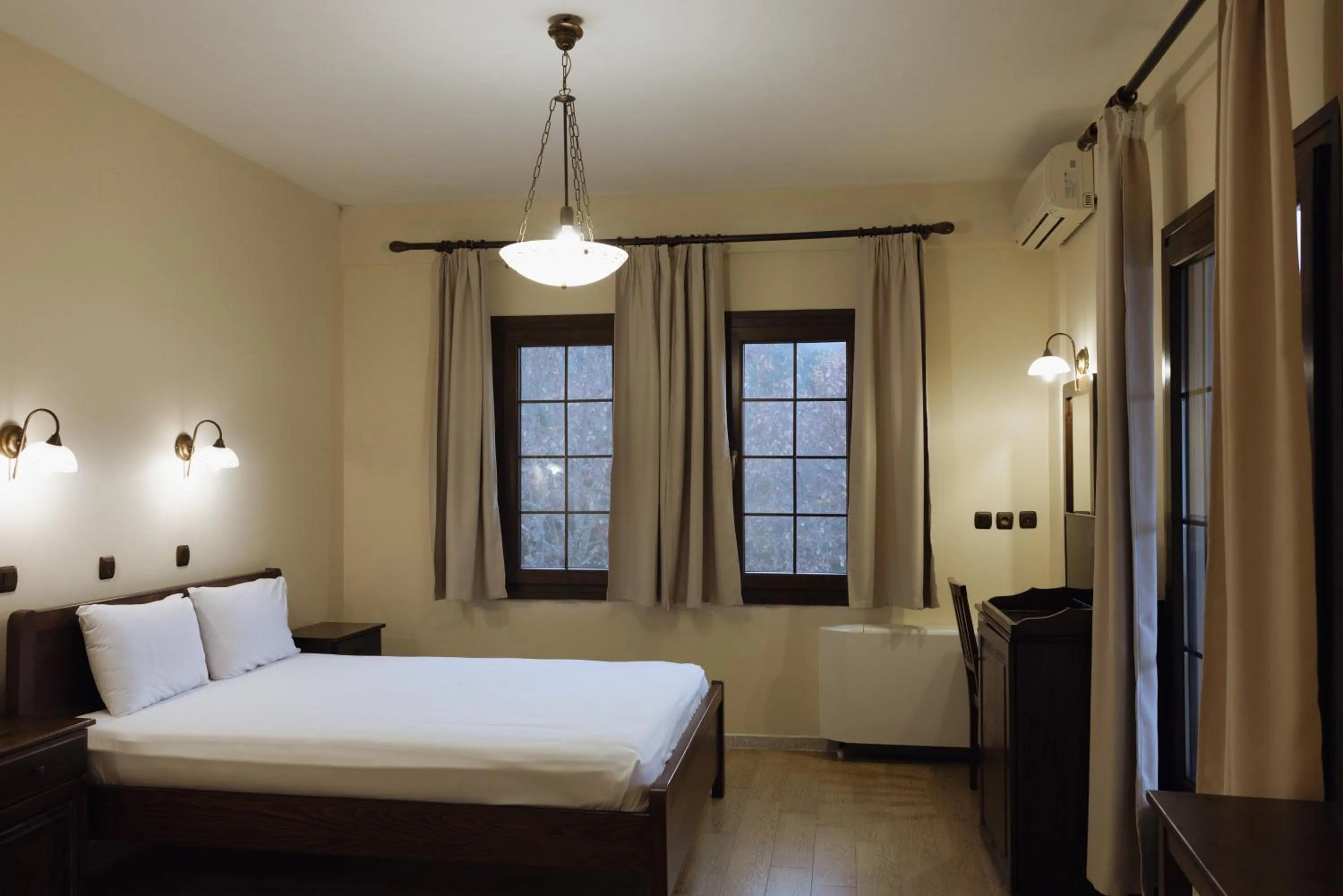 View (from property/room), Bed in Agnanti Hotel