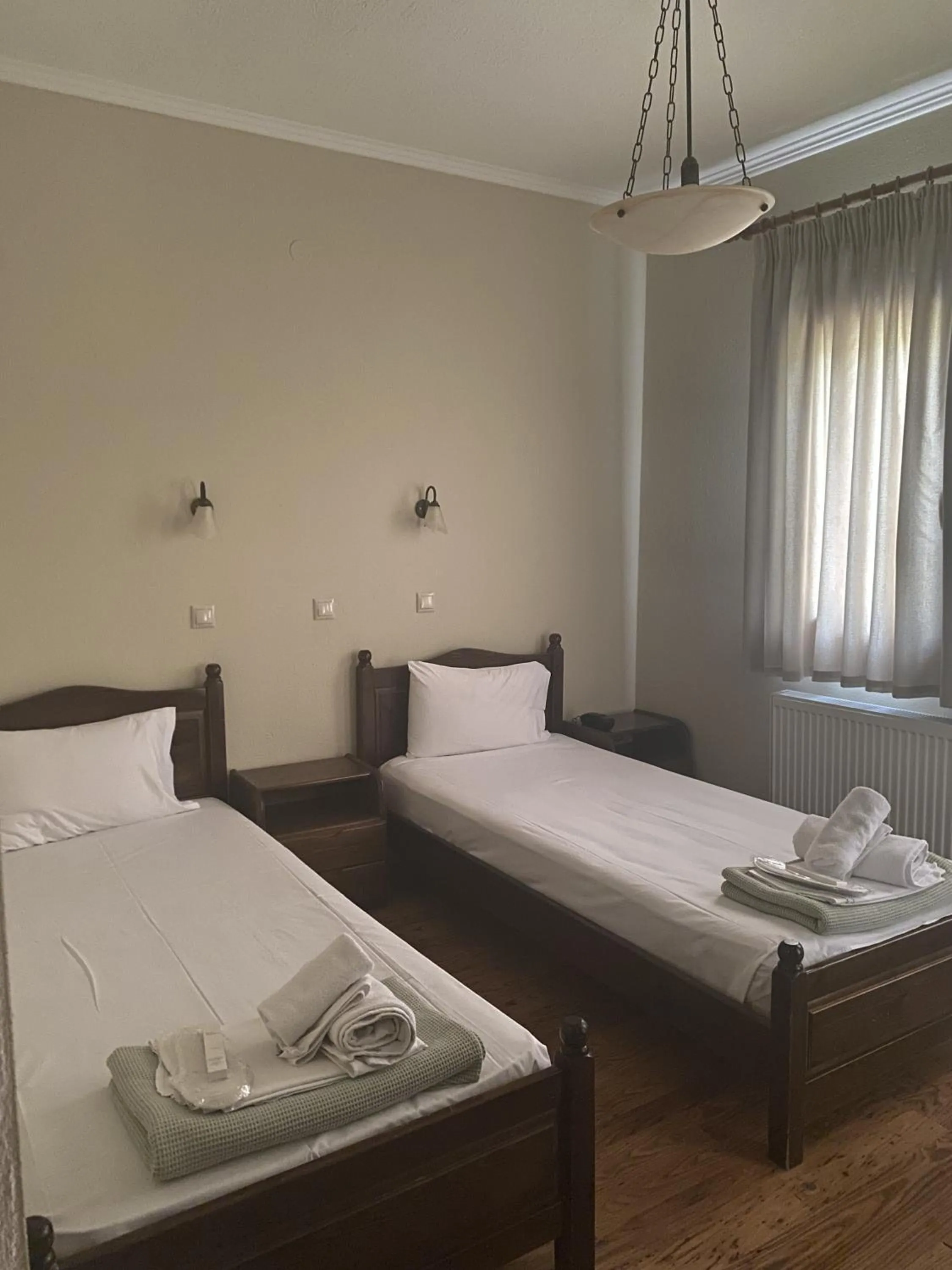 Bed in Agnanti Hotel