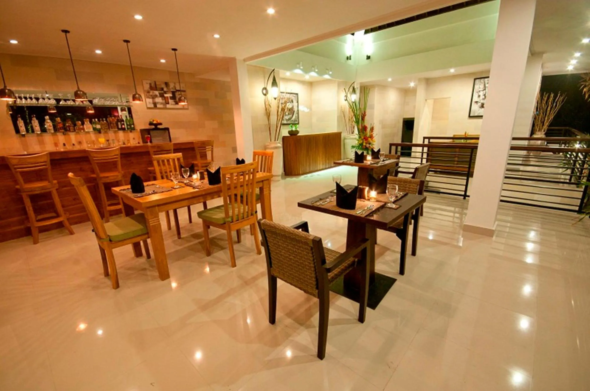 American breakfast in Sandi Agung Villa