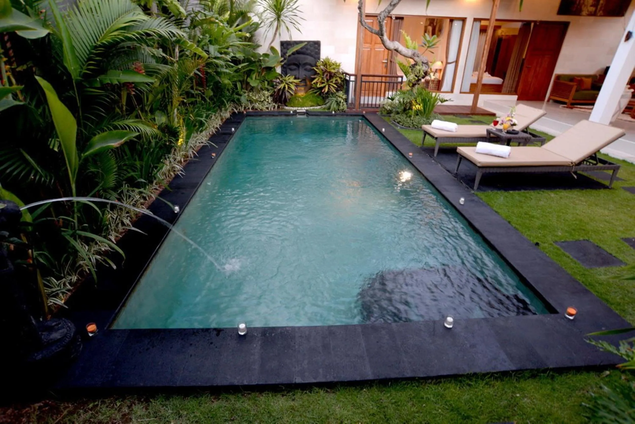 Swimming pool in Sandi Agung Villa