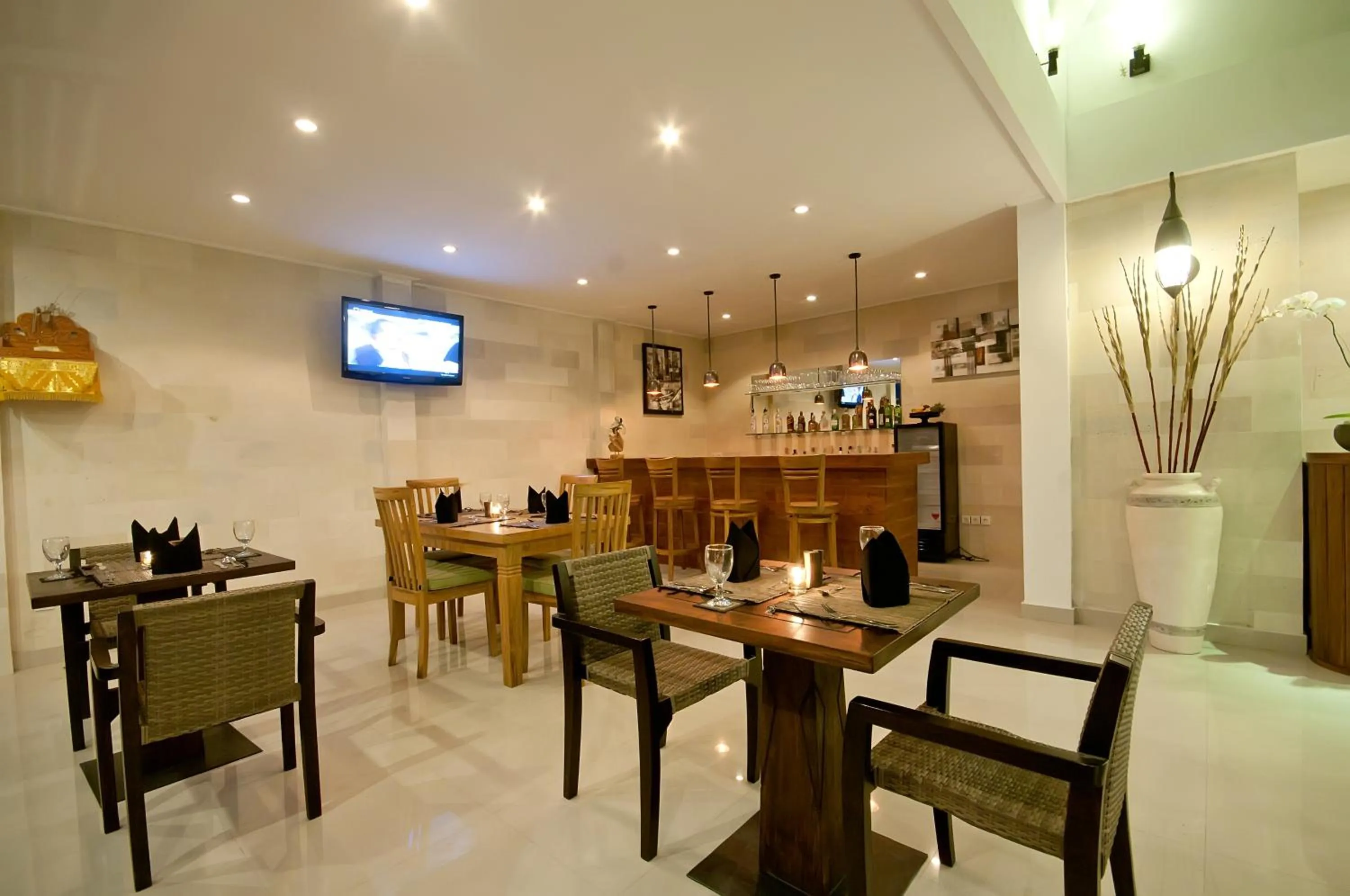 Dining area in Sandi Agung Villa