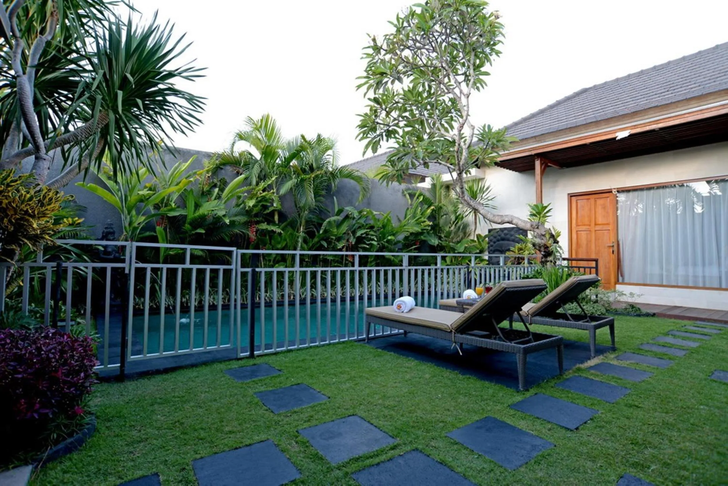 Garden in Sandi Agung Villa