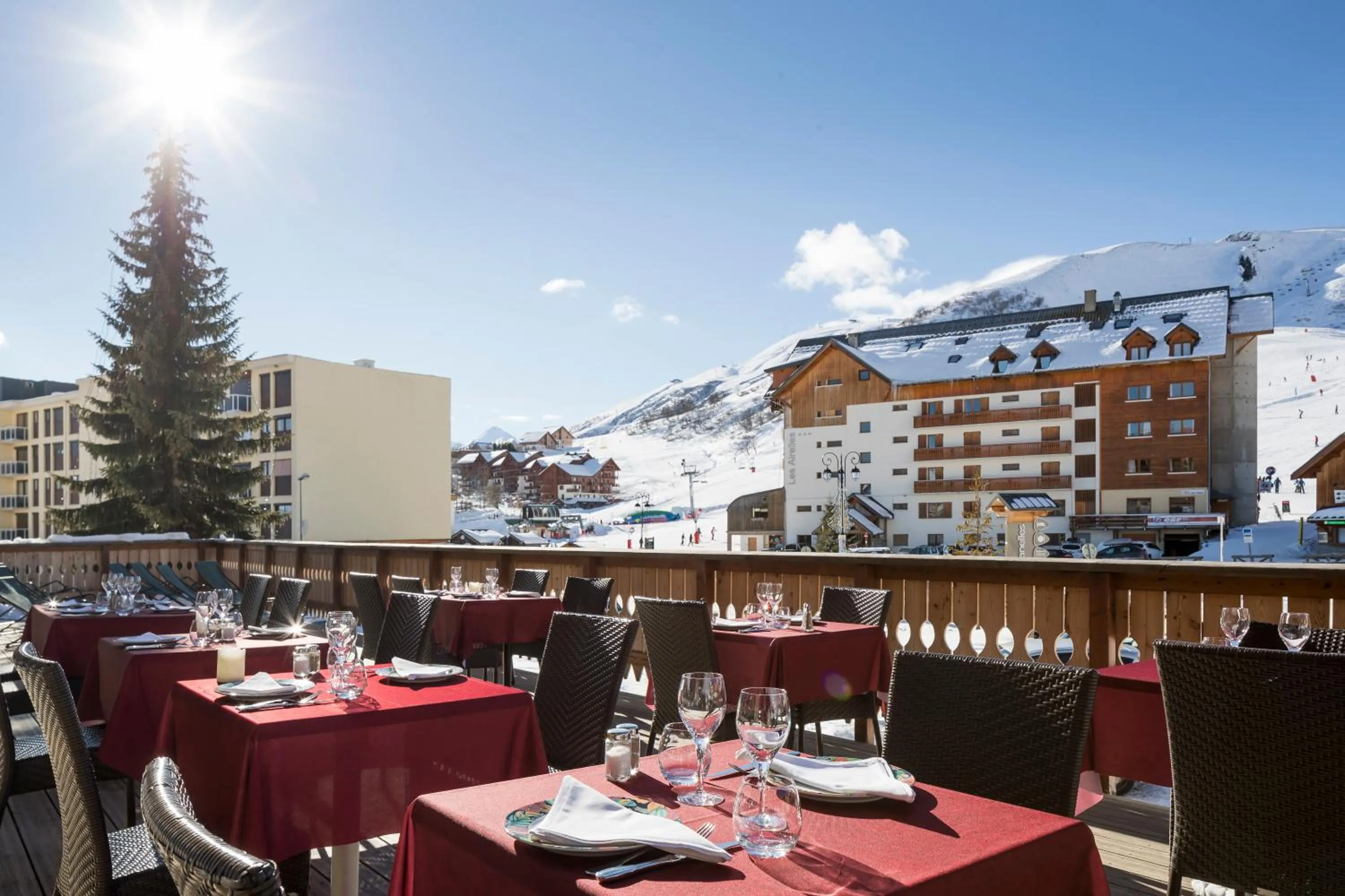 Restaurant/places to eat in Hôtel Les Soldanelles