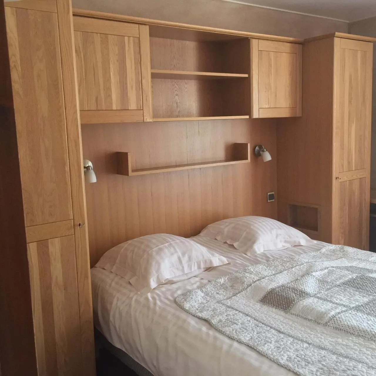 Bed in Hôtel Les Soldanelles