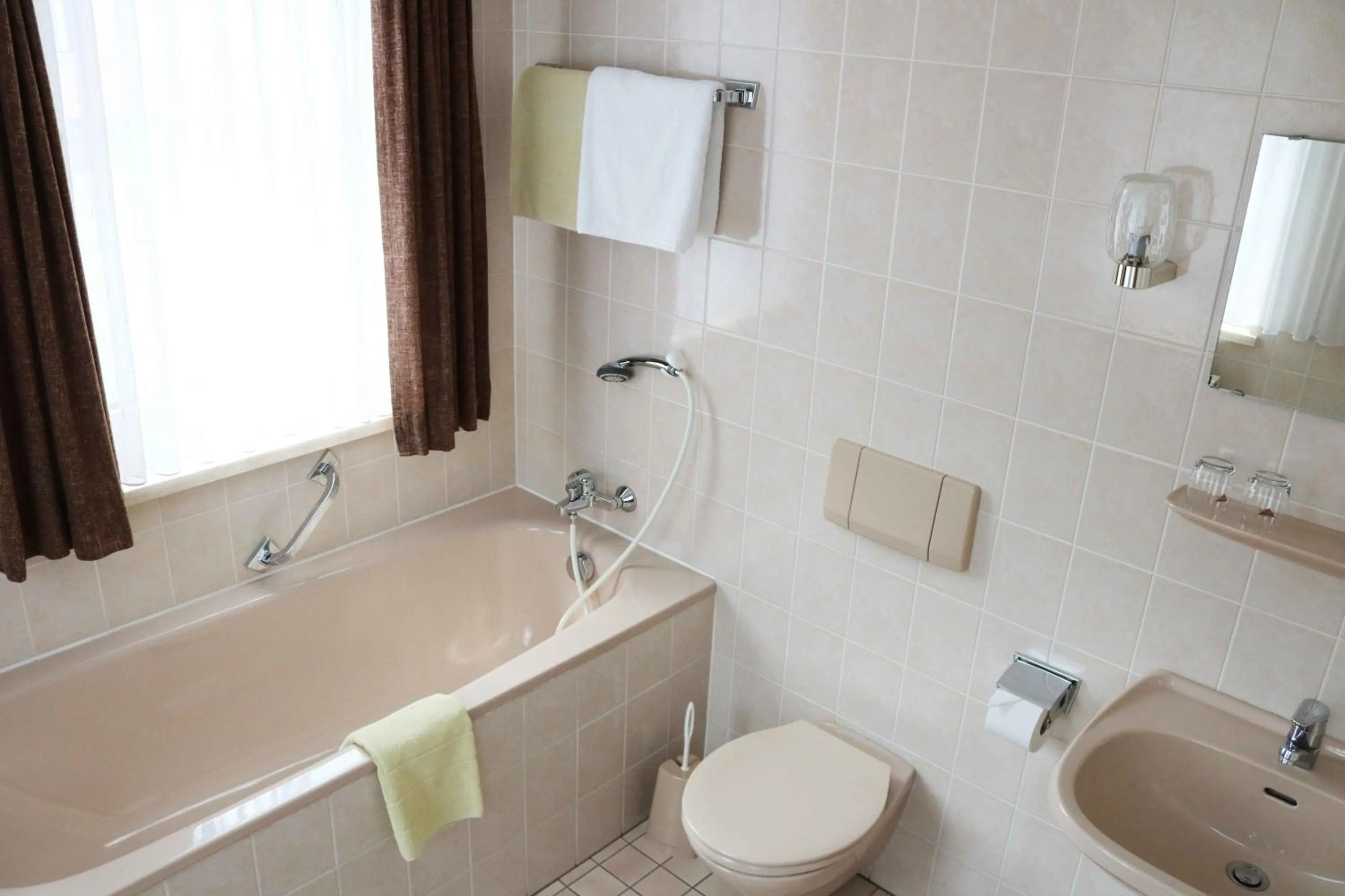 Bathroom in Landhotel Zum Hirsch