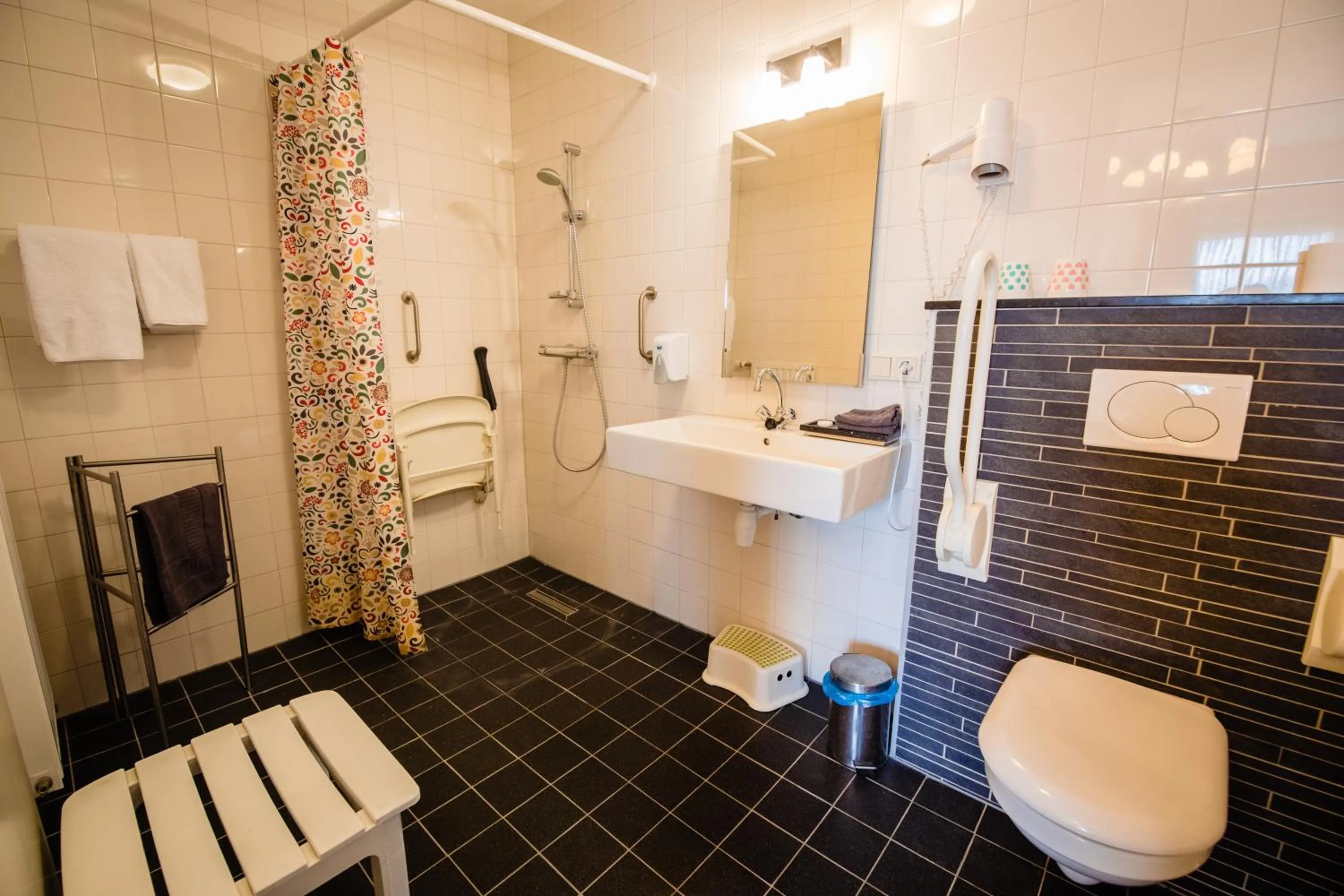 Bathroom in Hotel de Reiziger