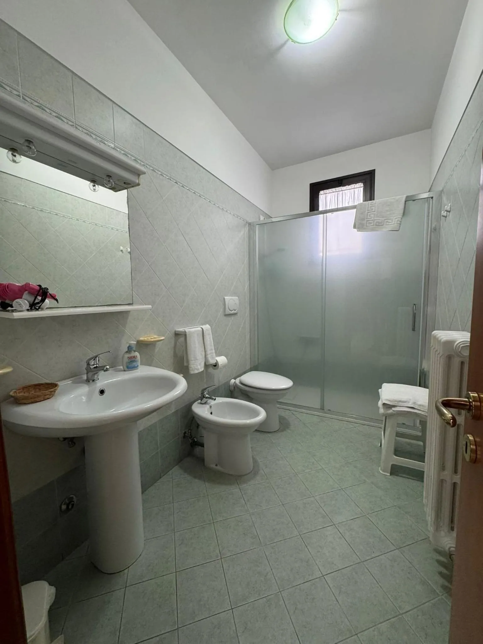 Bathroom in B&B La Corte