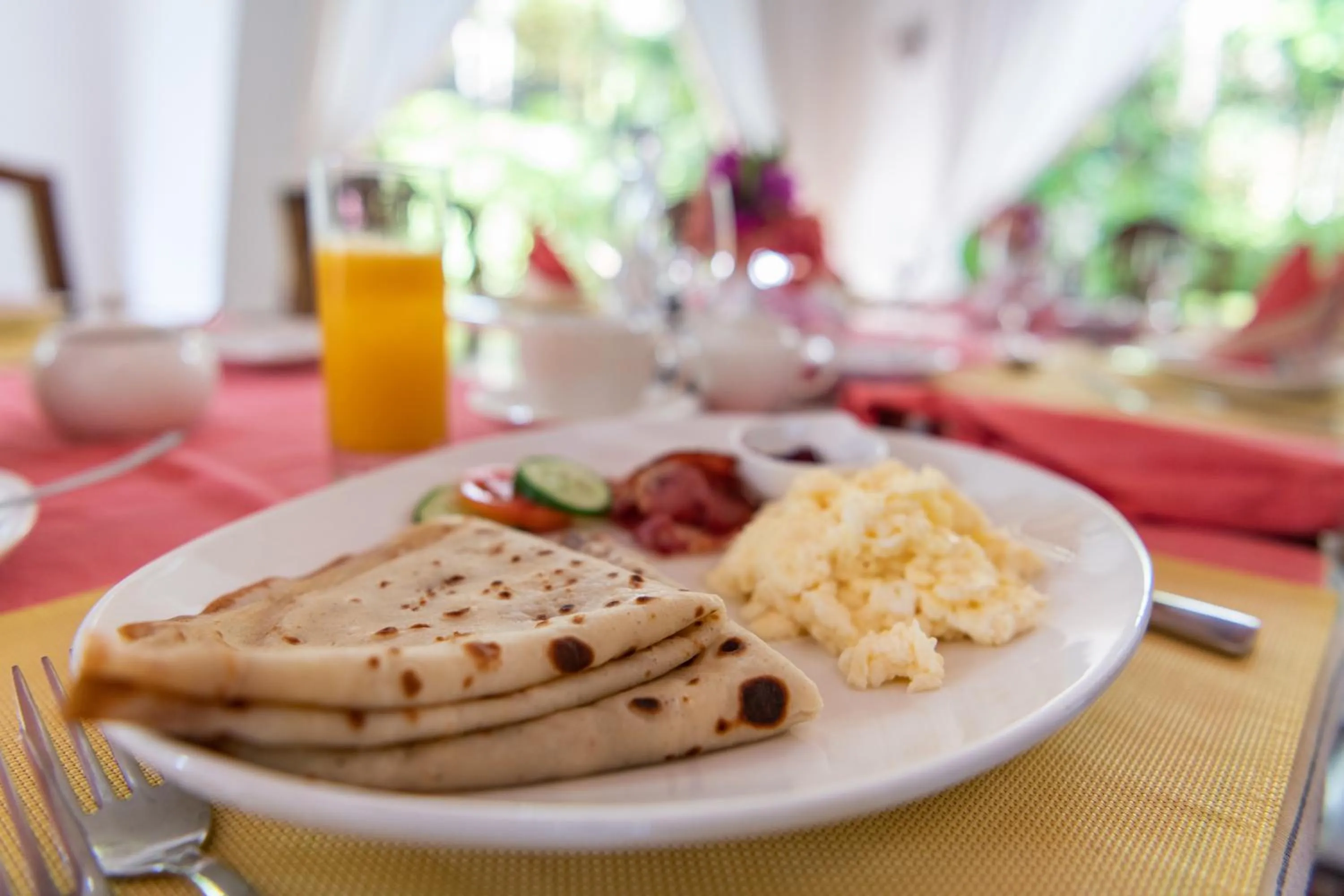 Food close-up in Hotel Villa Malindi