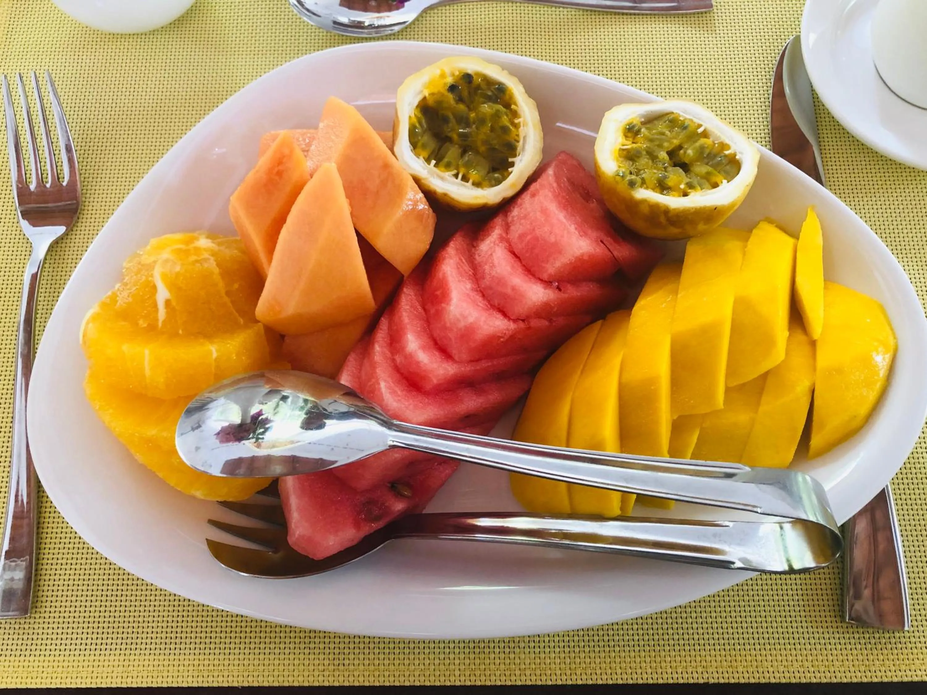 Breakfast in Hotel Villa Malindi