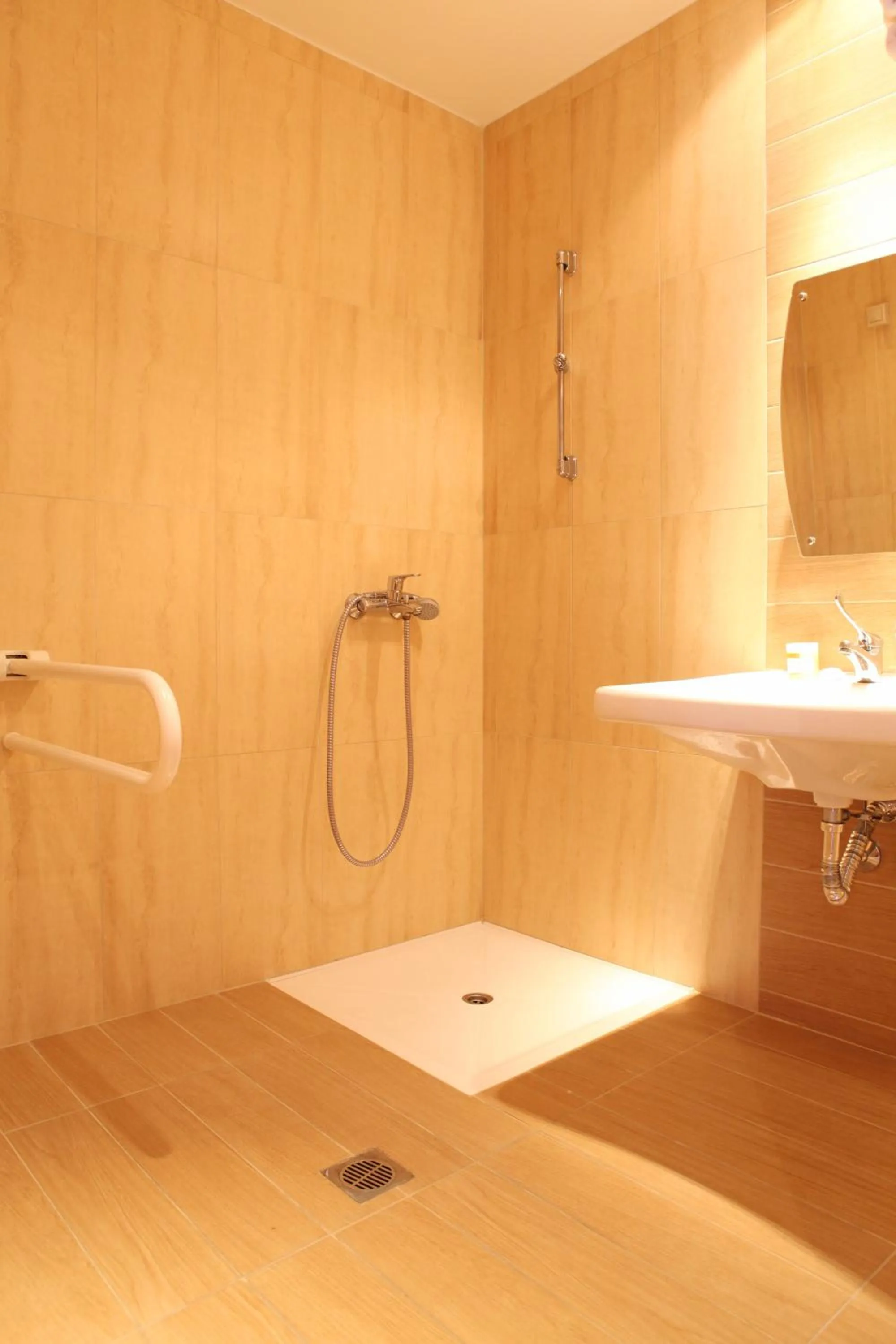 Shower in Hotel Alfa