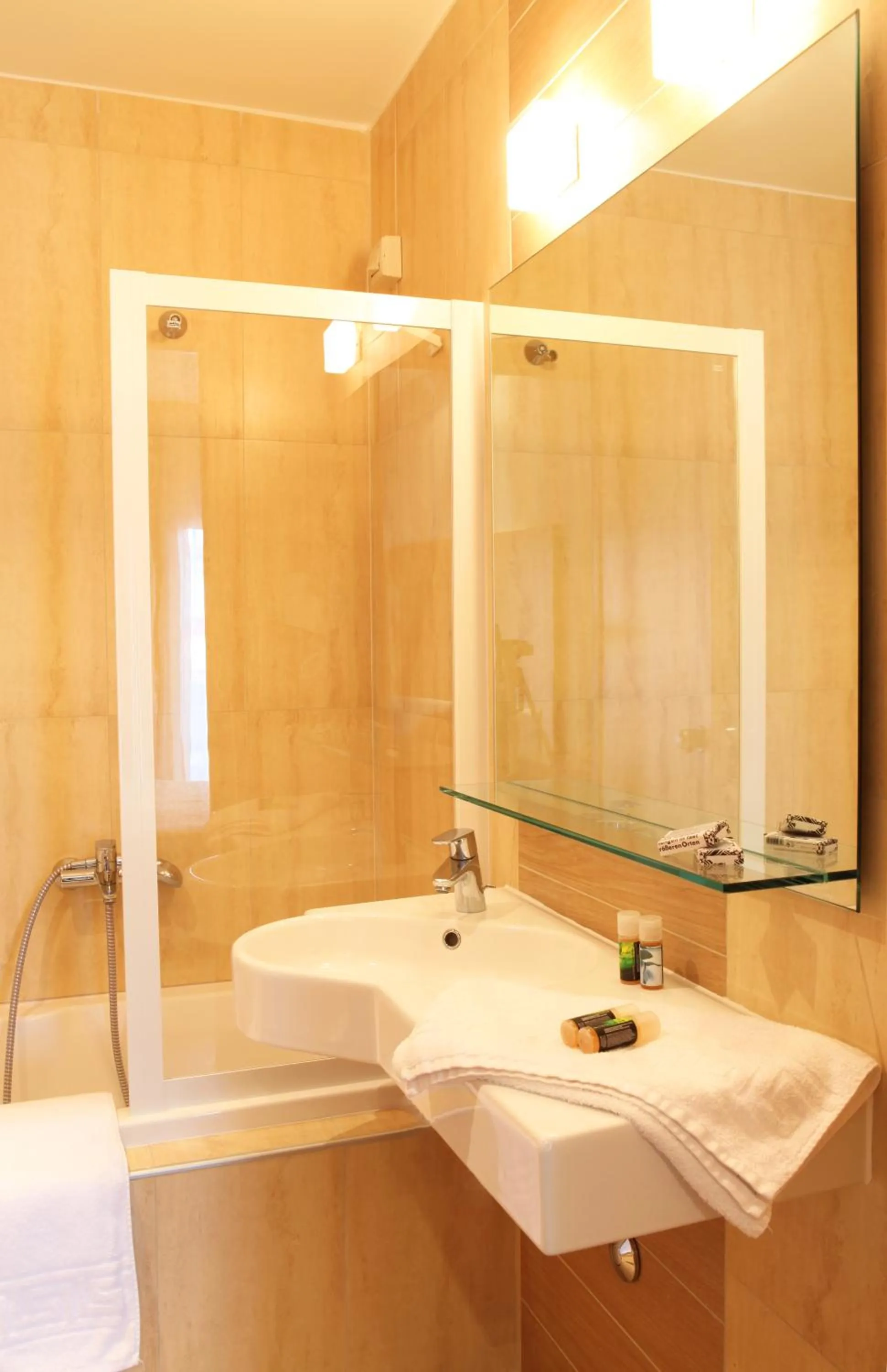 Bathroom in Hotel Alfa