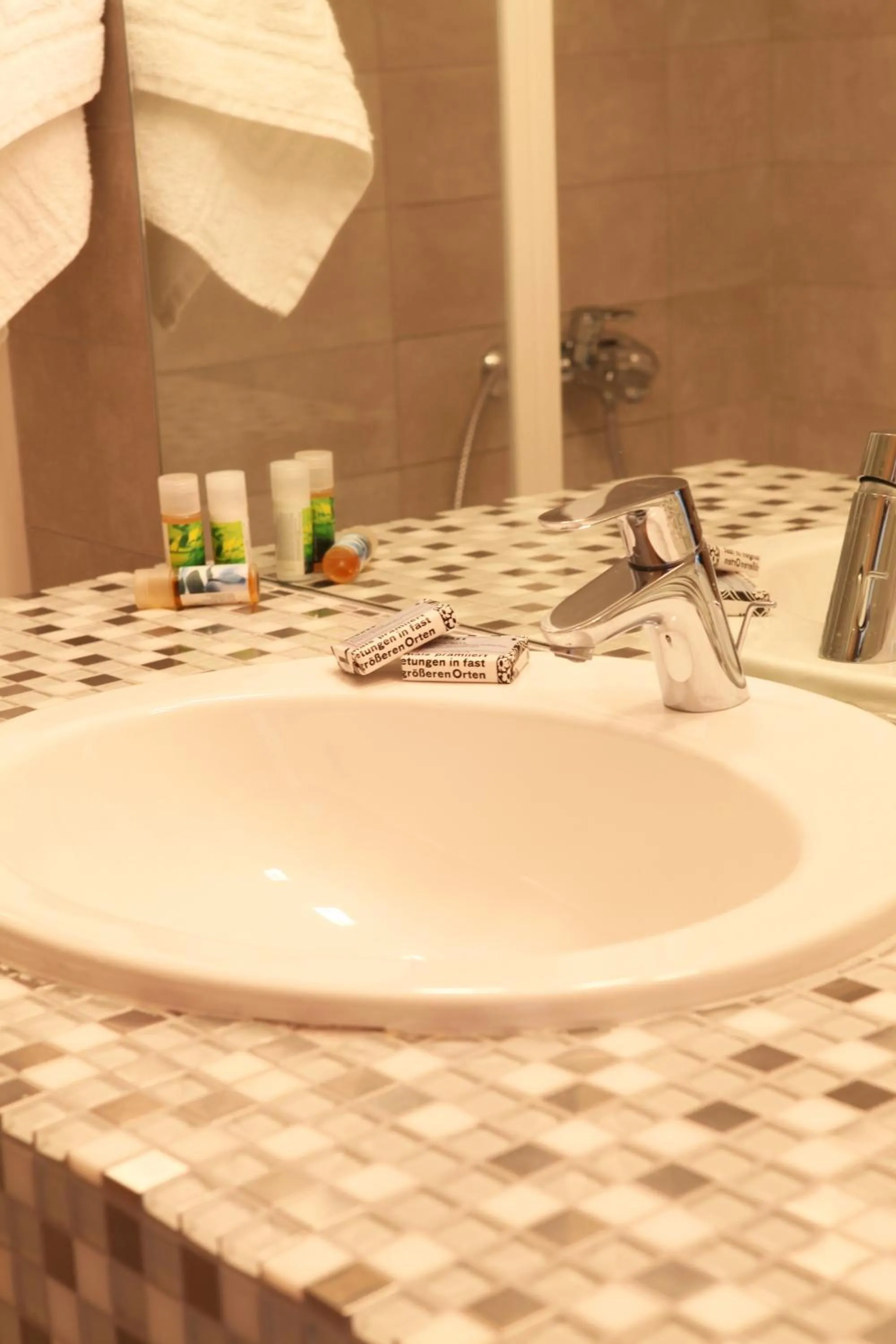 Bathroom in Hotel Alfa